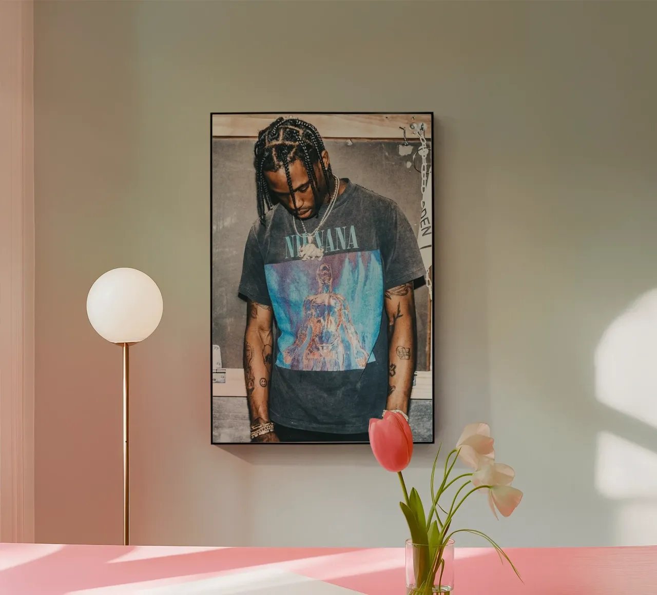 Handsome Travis Scott In Here plexiglass da IGOR G