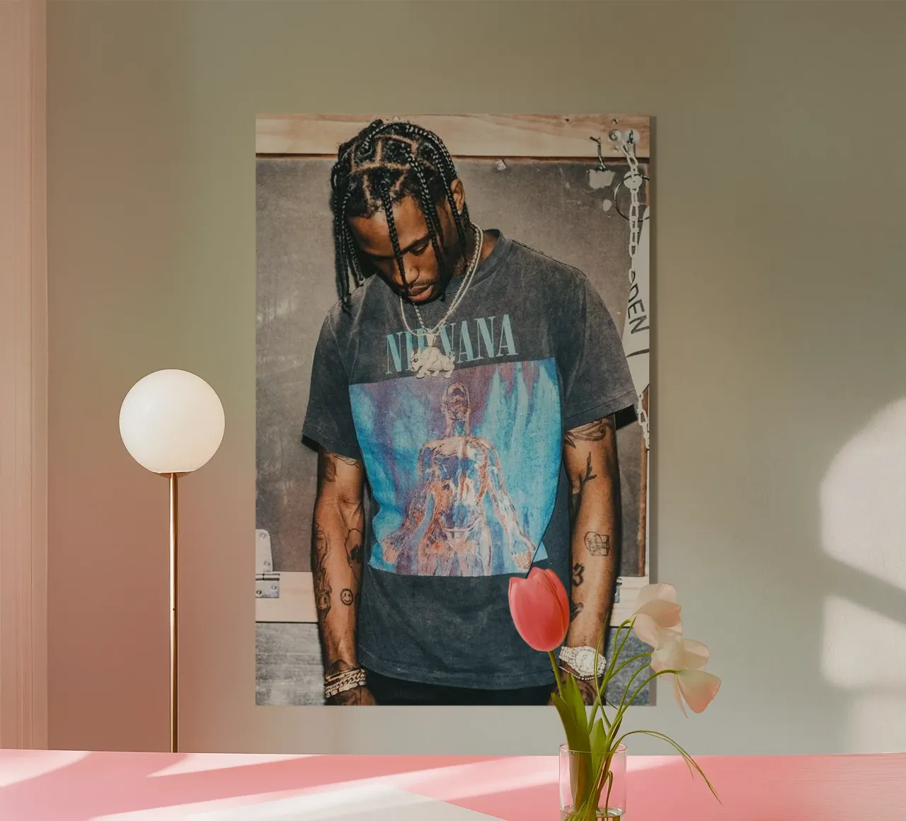 Handsome Travis Scott In Here plexiglass da IGOR G