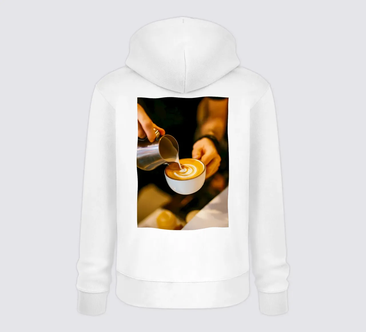 caffè da barista al coffeeshop felpa con cappuccio da tamarind