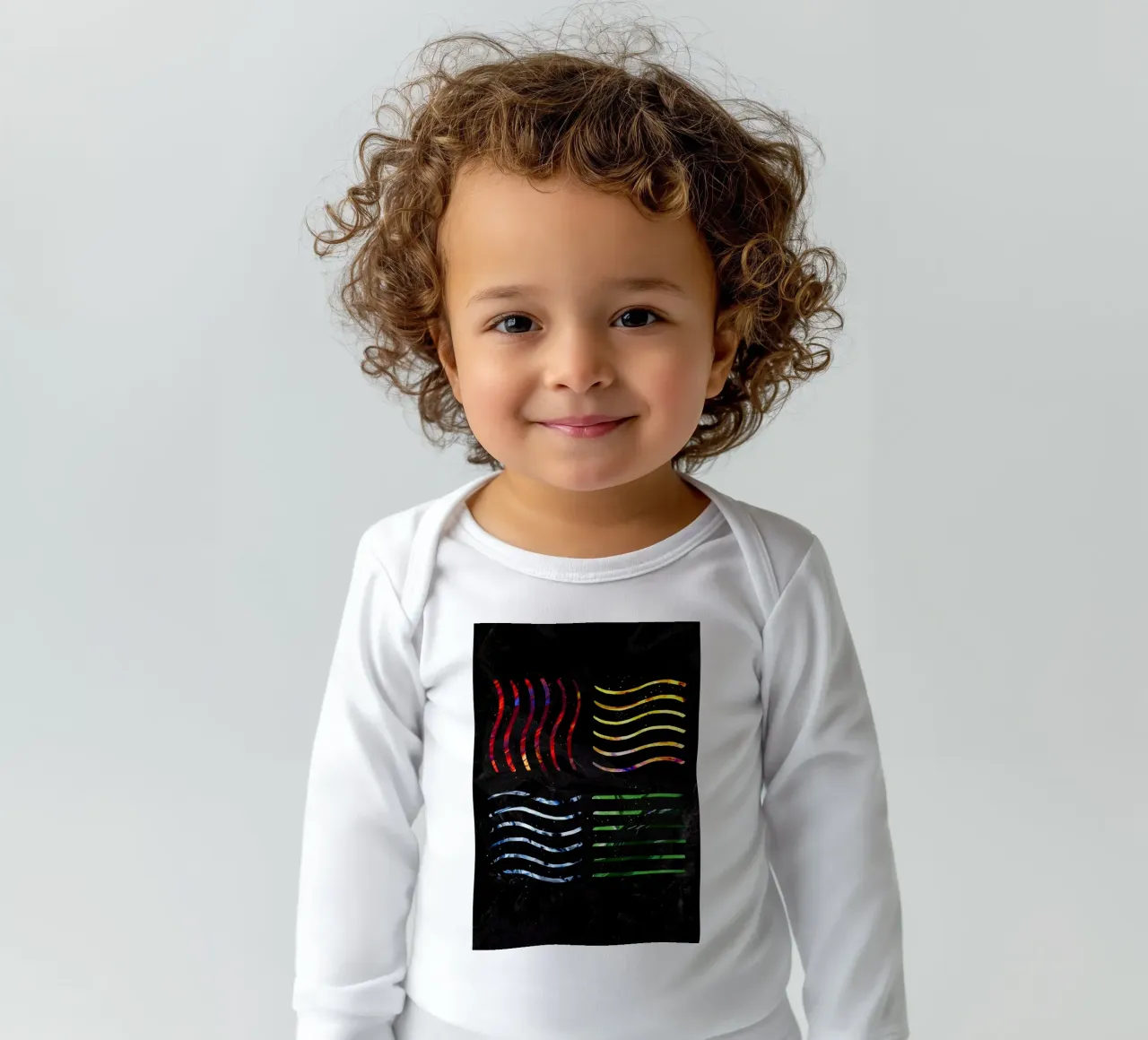 Fifth Element Symbols long-sleeve baby romper by nabakumov