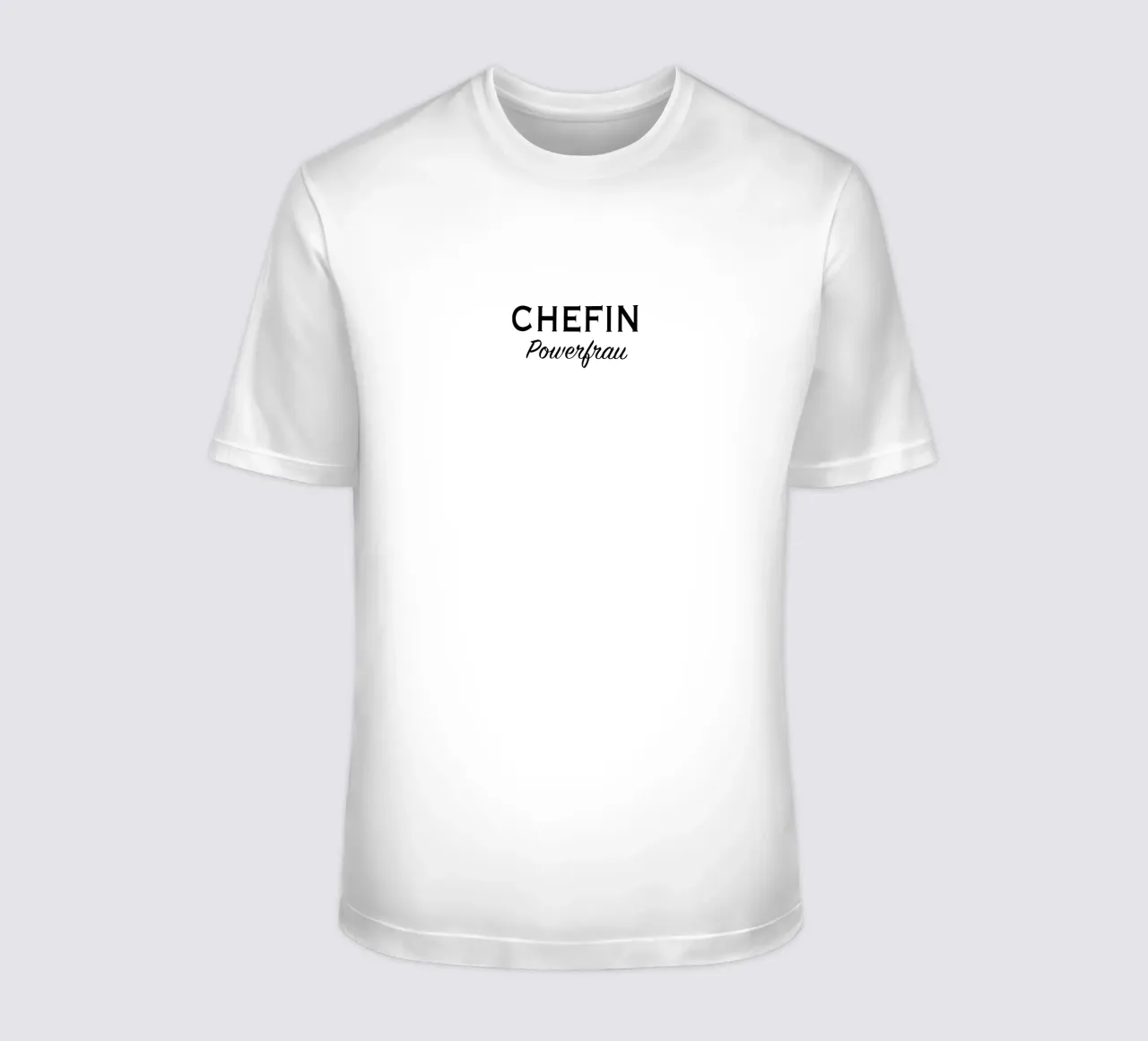 Chefin powerfrau testo II t-shirt da gulsengunel