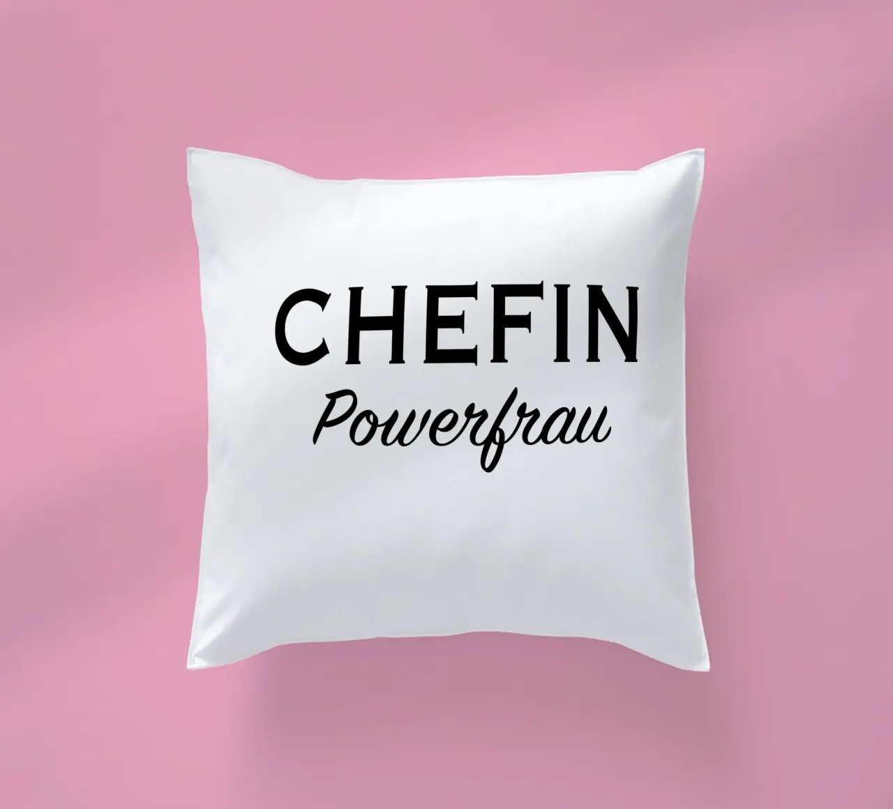 Chefin powerfrau testo II cuscino da gulsengunel
