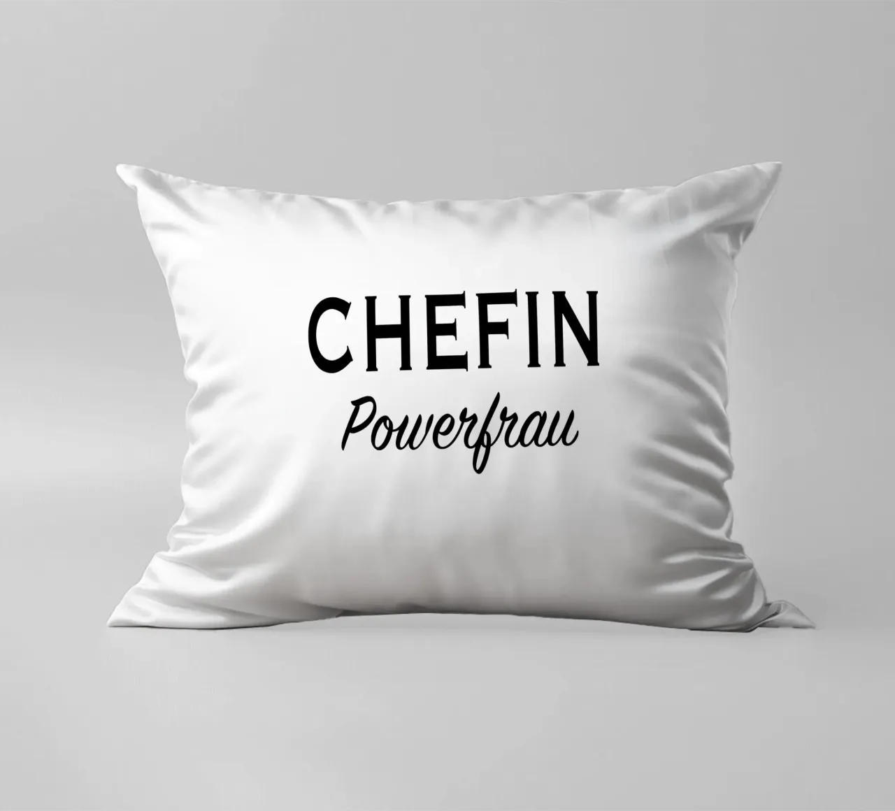 Chefin powerfrau testo II cuscino da gulsengunel