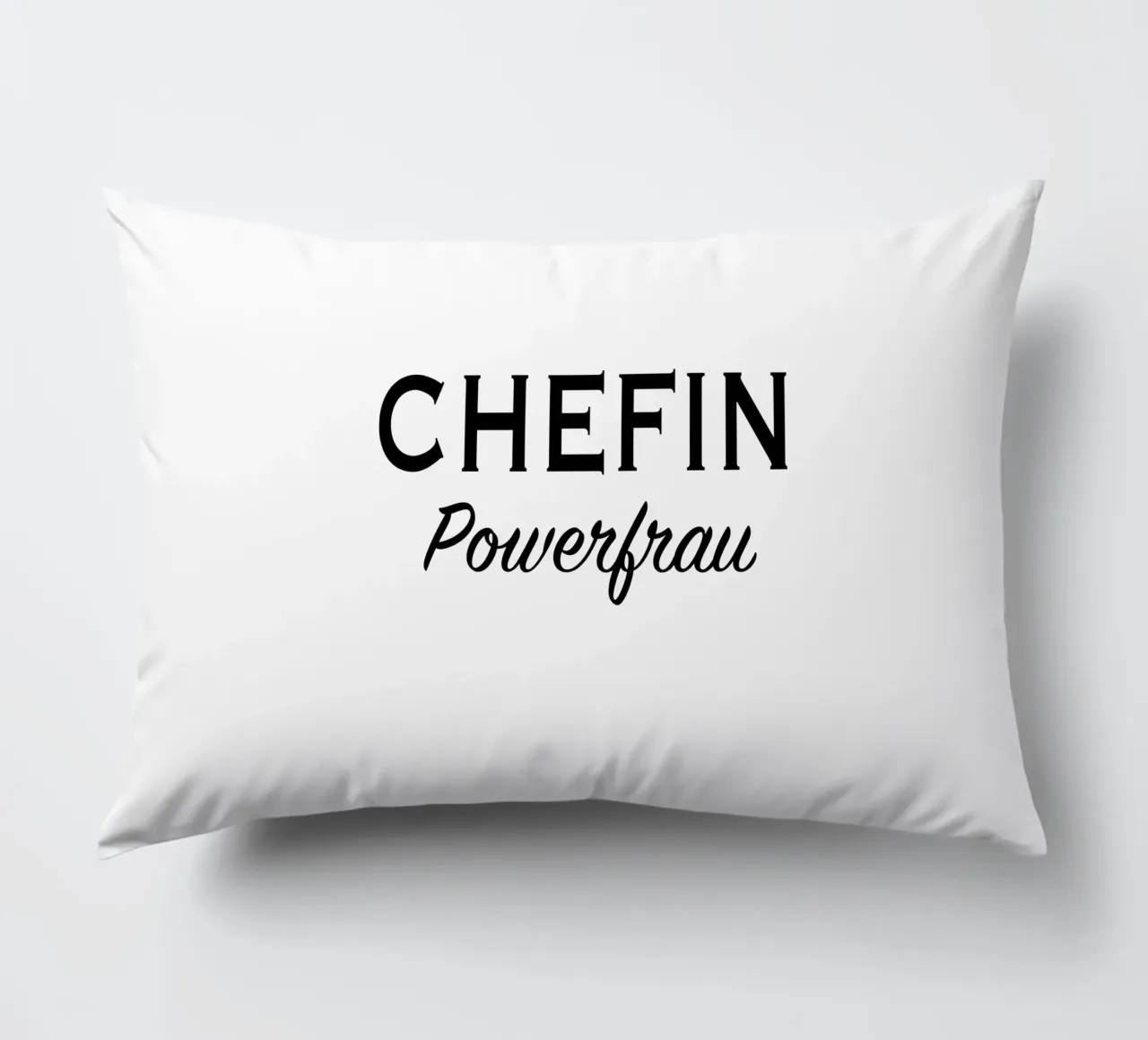 Chefin powerfrau testo II cuscino da gulsengunel
