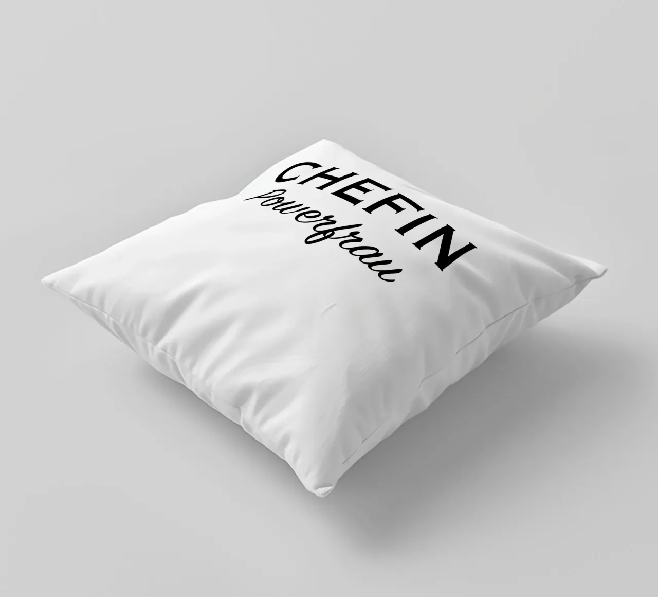 Chefin powerfrau testo II cuscino da gulsengunel