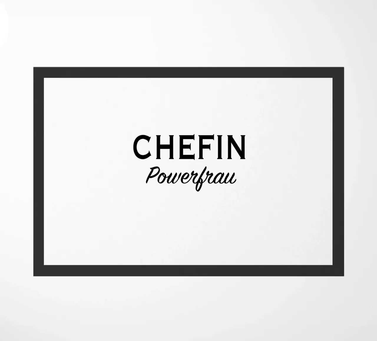Chefin powerfrau testo II zerbino da gulsengunel