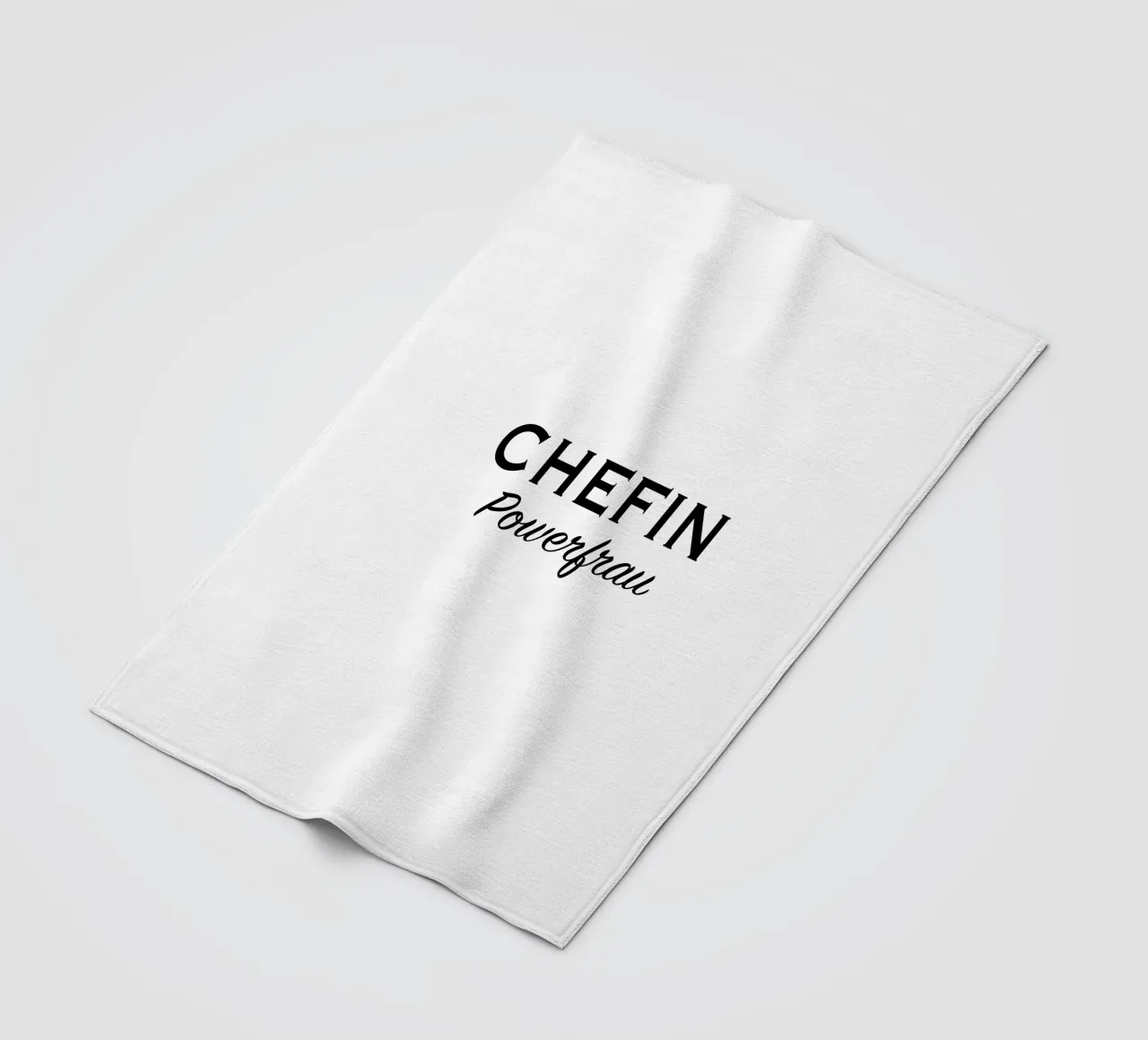 Chefin powerfrau testo II coperta in pile da gulsengunel