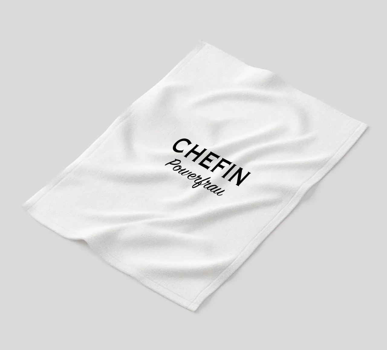 Chefin powerfrau testo II coperta in pile da gulsengunel