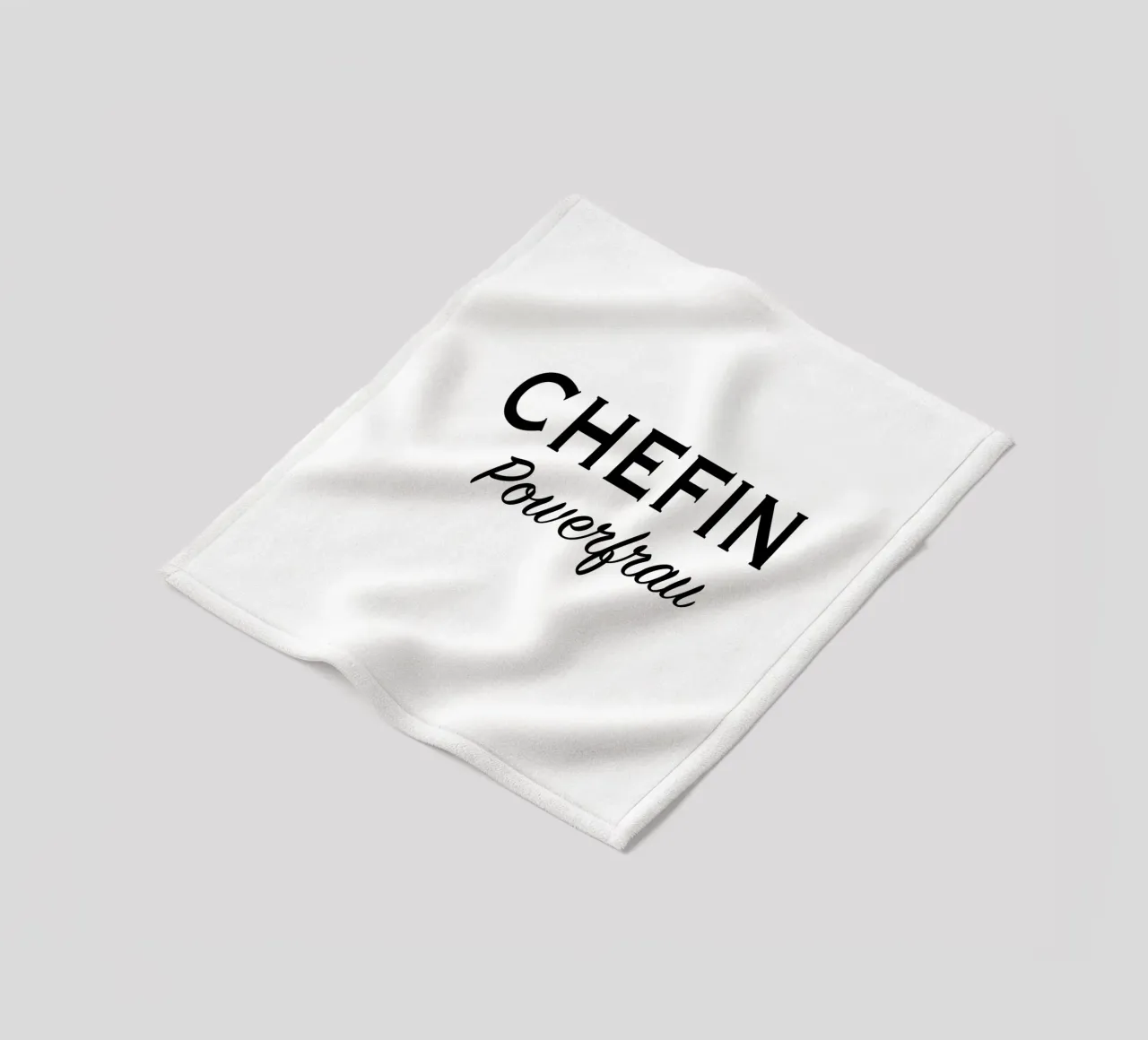 Chefin powerfrau testo II coperta in pile da gulsengunel