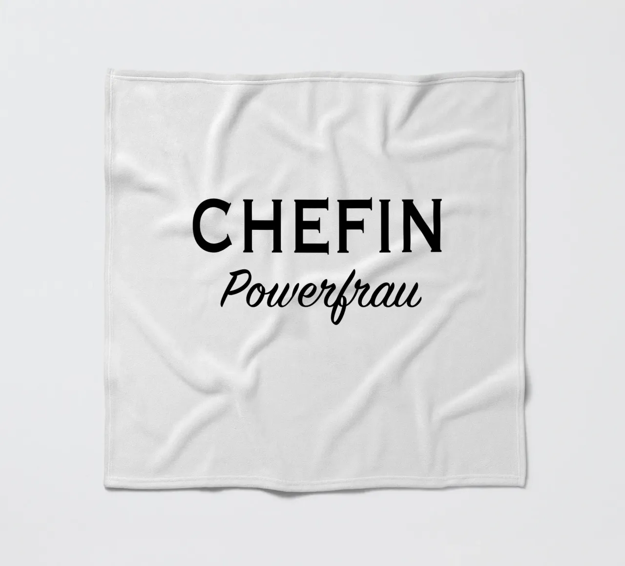 Chefin powerfrau testo II coperta in pile da gulsengunel