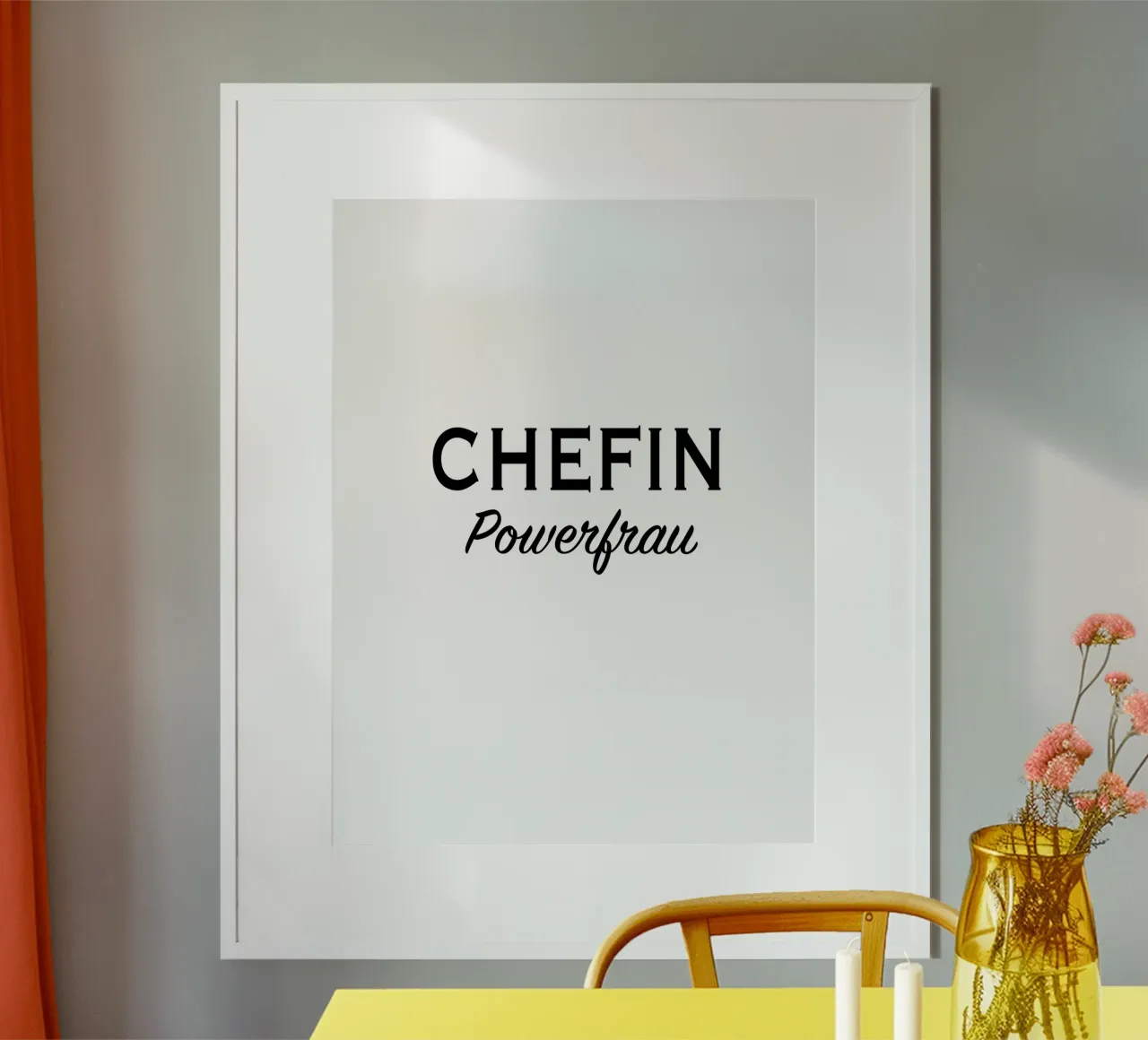 Chefin powerfrau testo II carta hahnemühle da gulsengunel