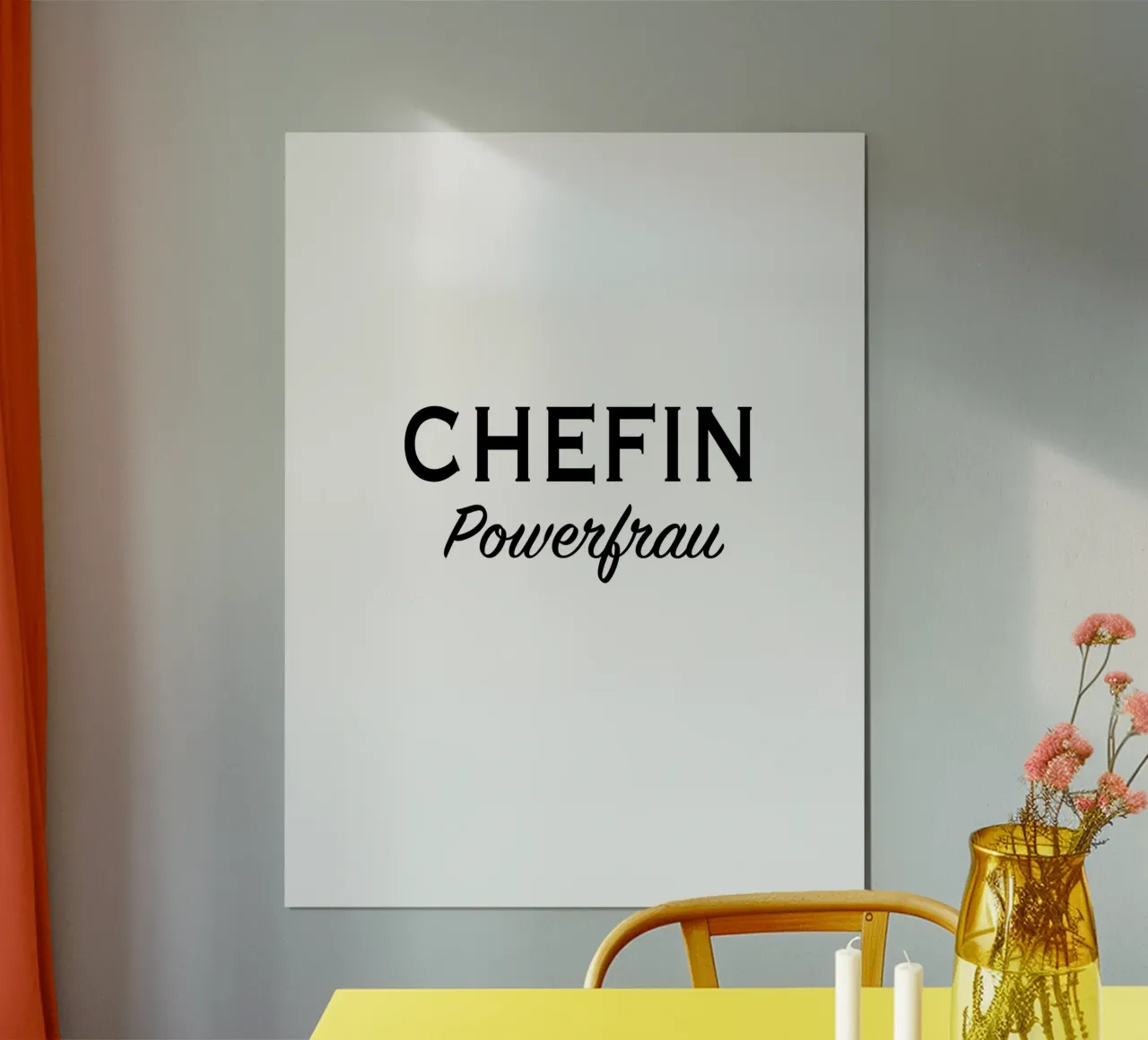 Chefin powerfrau testo II carta hahnemühle da gulsengunel