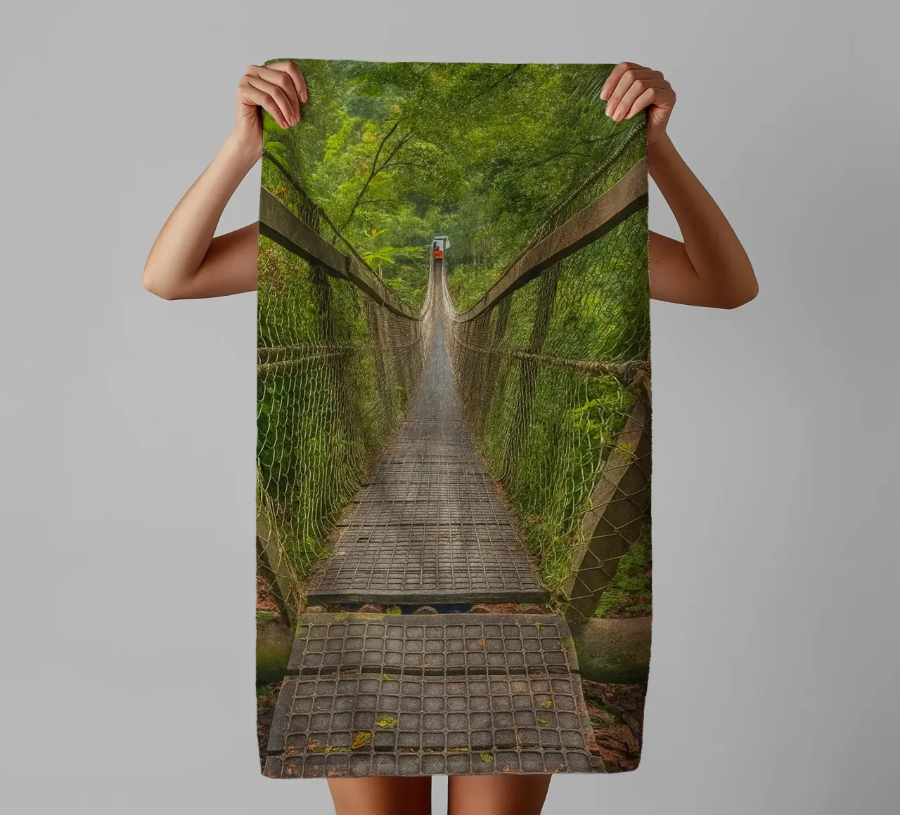bridge at the forrest towel by tamarind