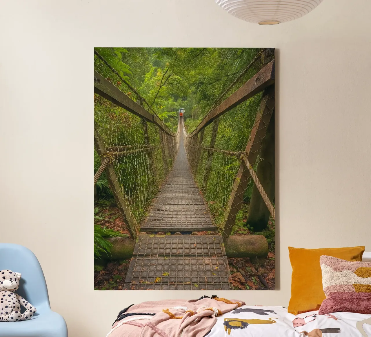 bridge at the forrest canvas by tamarind