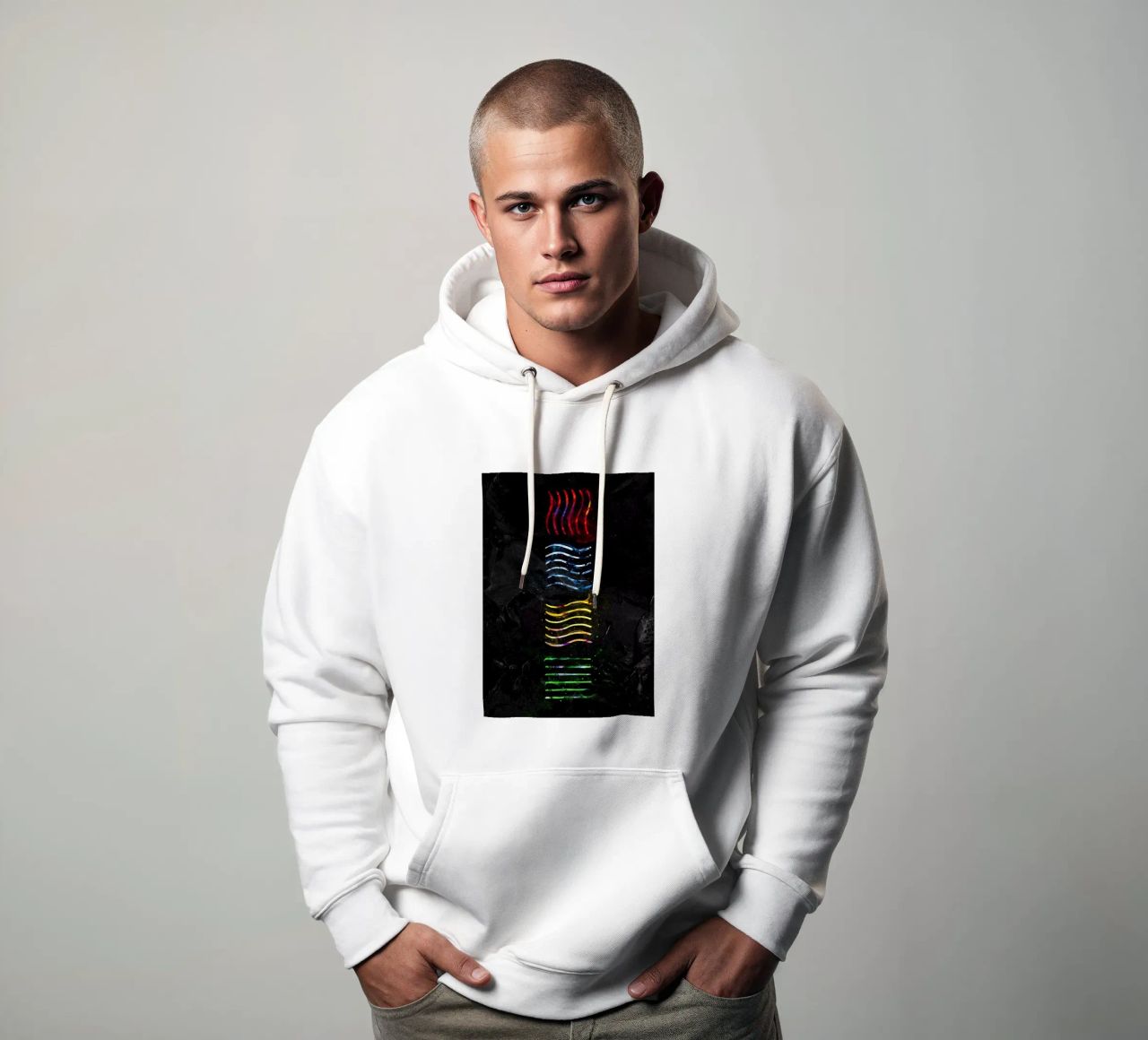 Fifth Element Symbols felpa con cappuccio da nabakumov