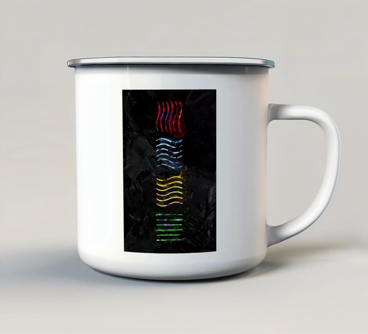 Fifth Element Symbols tazza in smalto da nabakumov