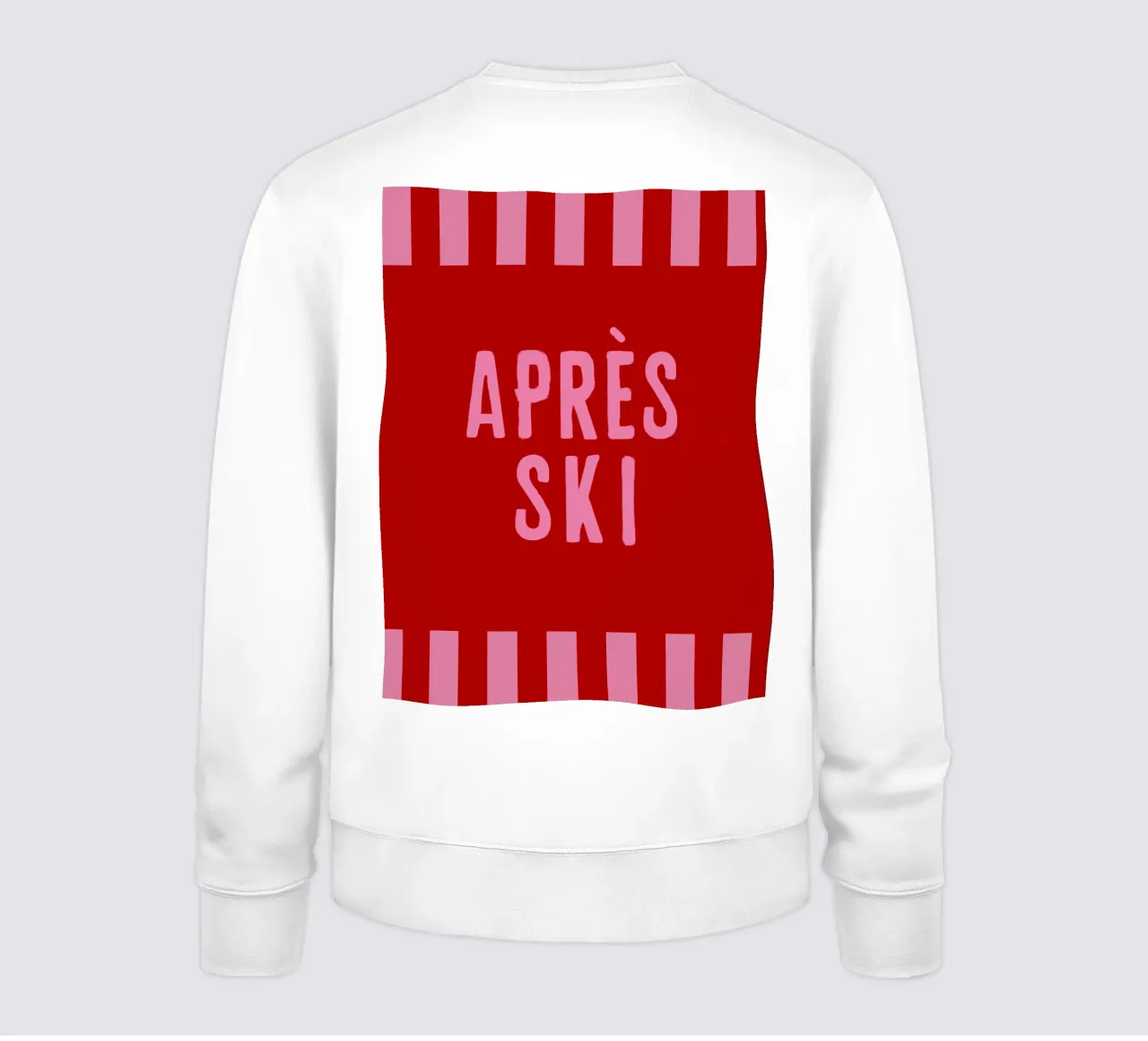 Apre`s Ski Rosa su Rosso felpa da Alisa Knöß