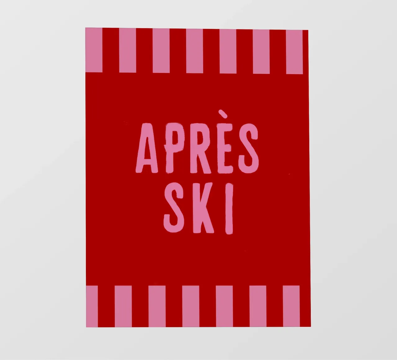 Apre`s Ski Rosa su Rosso pellicola backlit da Alisa Knöß
