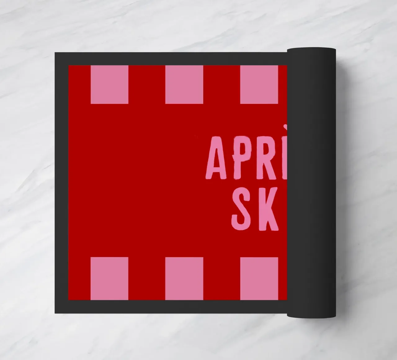 Apre`s Ski Rosa su Rosso zerbino da Alisa Knöß