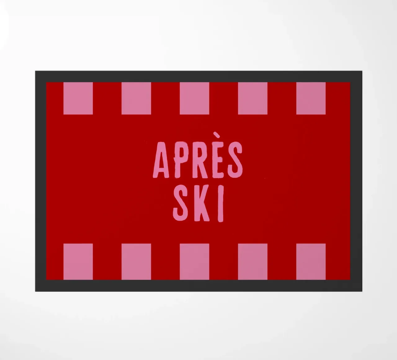 Apre`s Ski Rosa su Rosso zerbino da Alisa Knöß