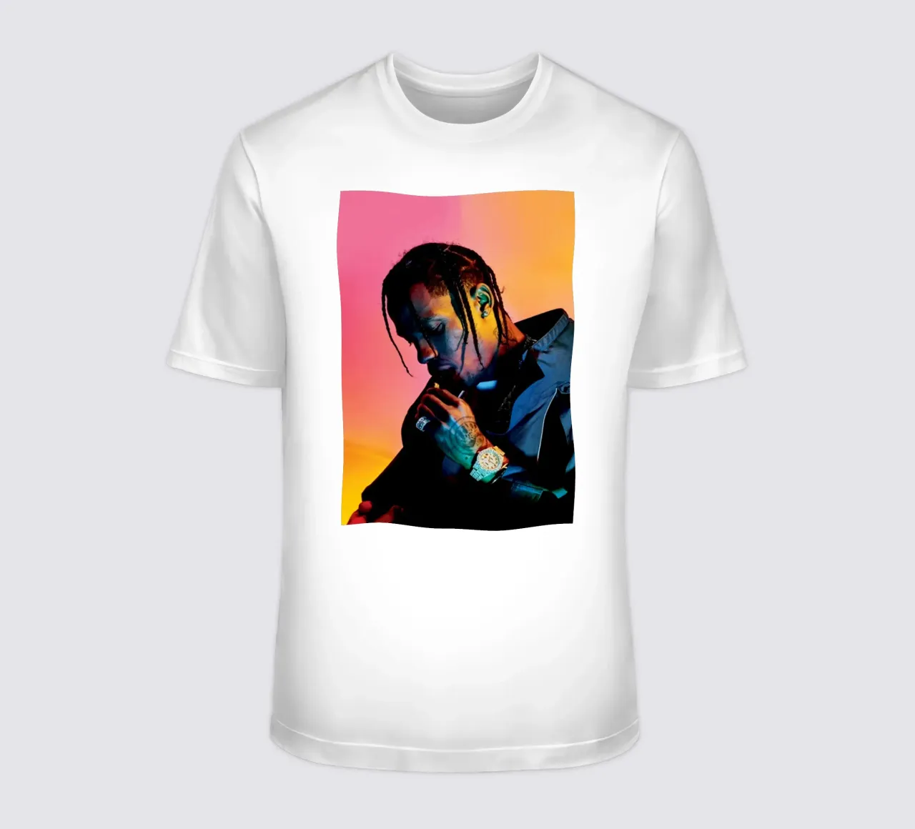 Tatto STyle Travis Scott Poster t-shirt da IGOR G