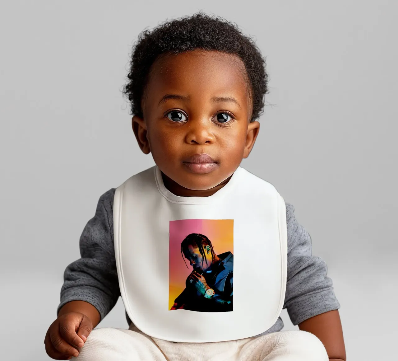 Tatto STyle Travis Scott Poster bavaglino da IGOR G