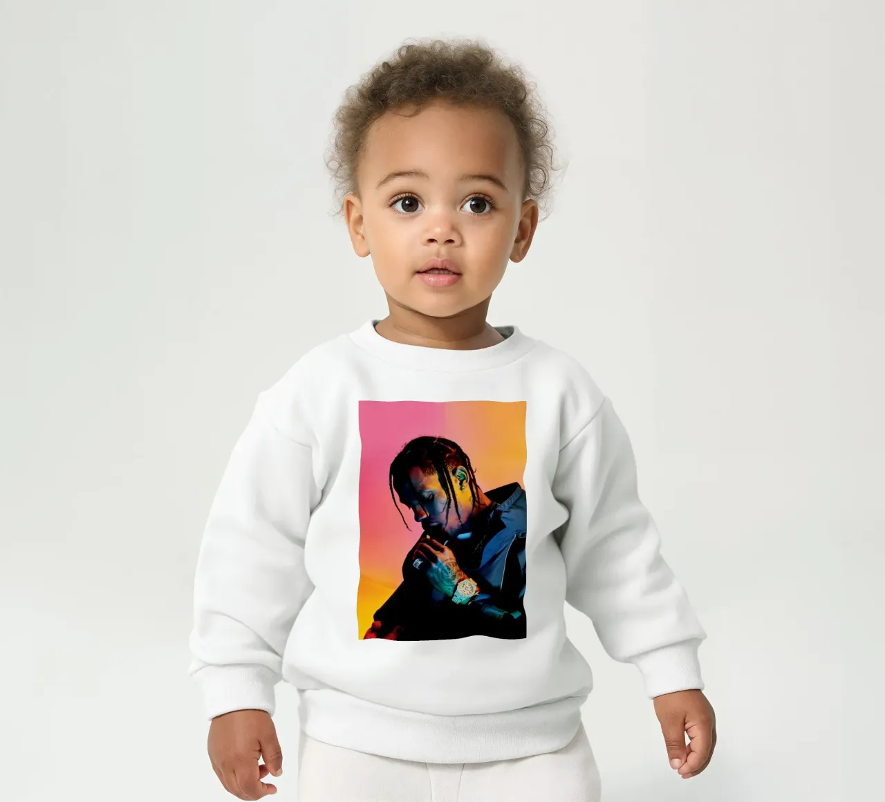Tatto STyle Travis Scott Poster felpa neonato da IGOR G