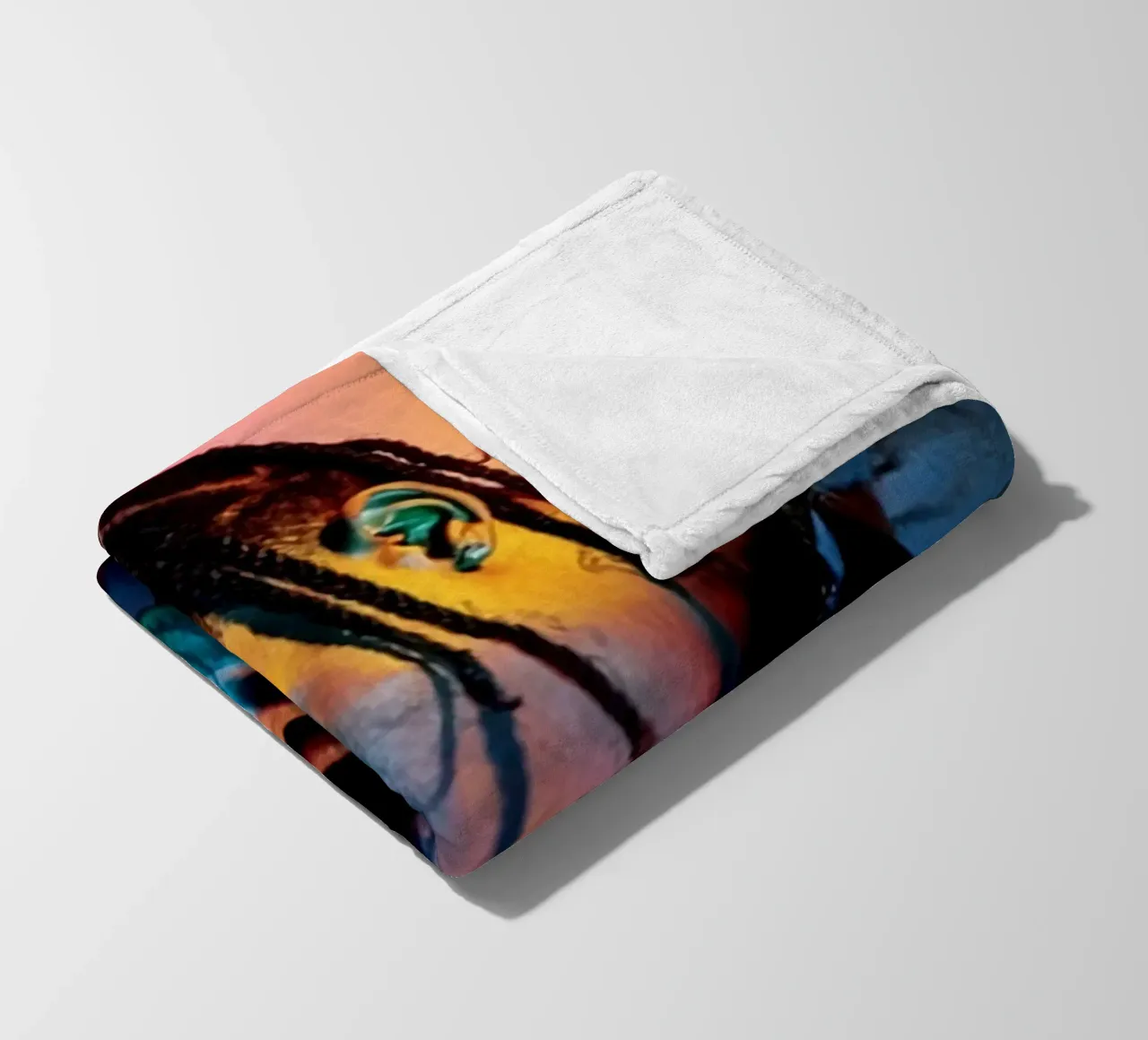 Tatto STyle Travis Scott Poster coperta in pile da IGOR G