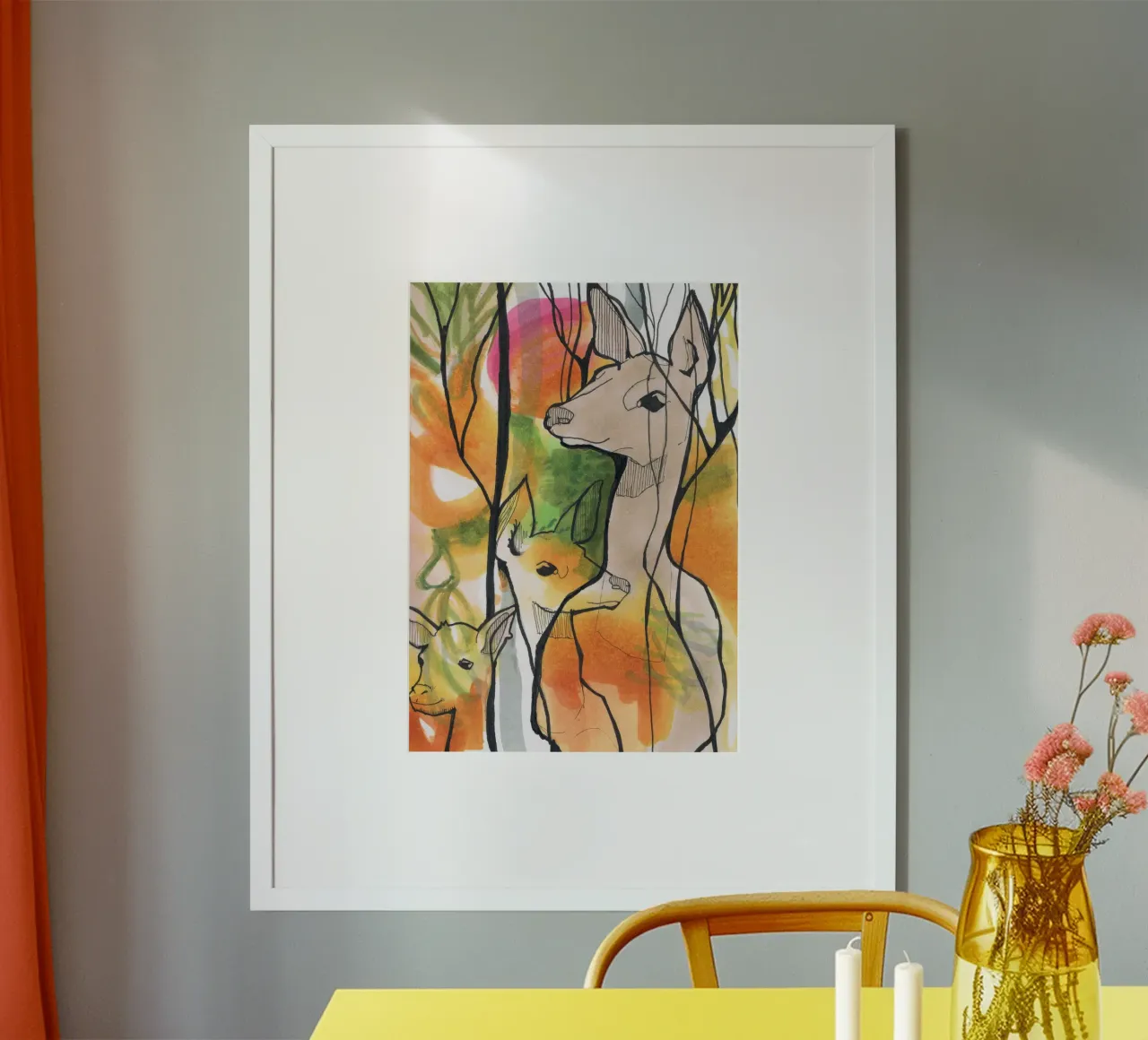 My little deer carta hahnemühle da sini-bini
