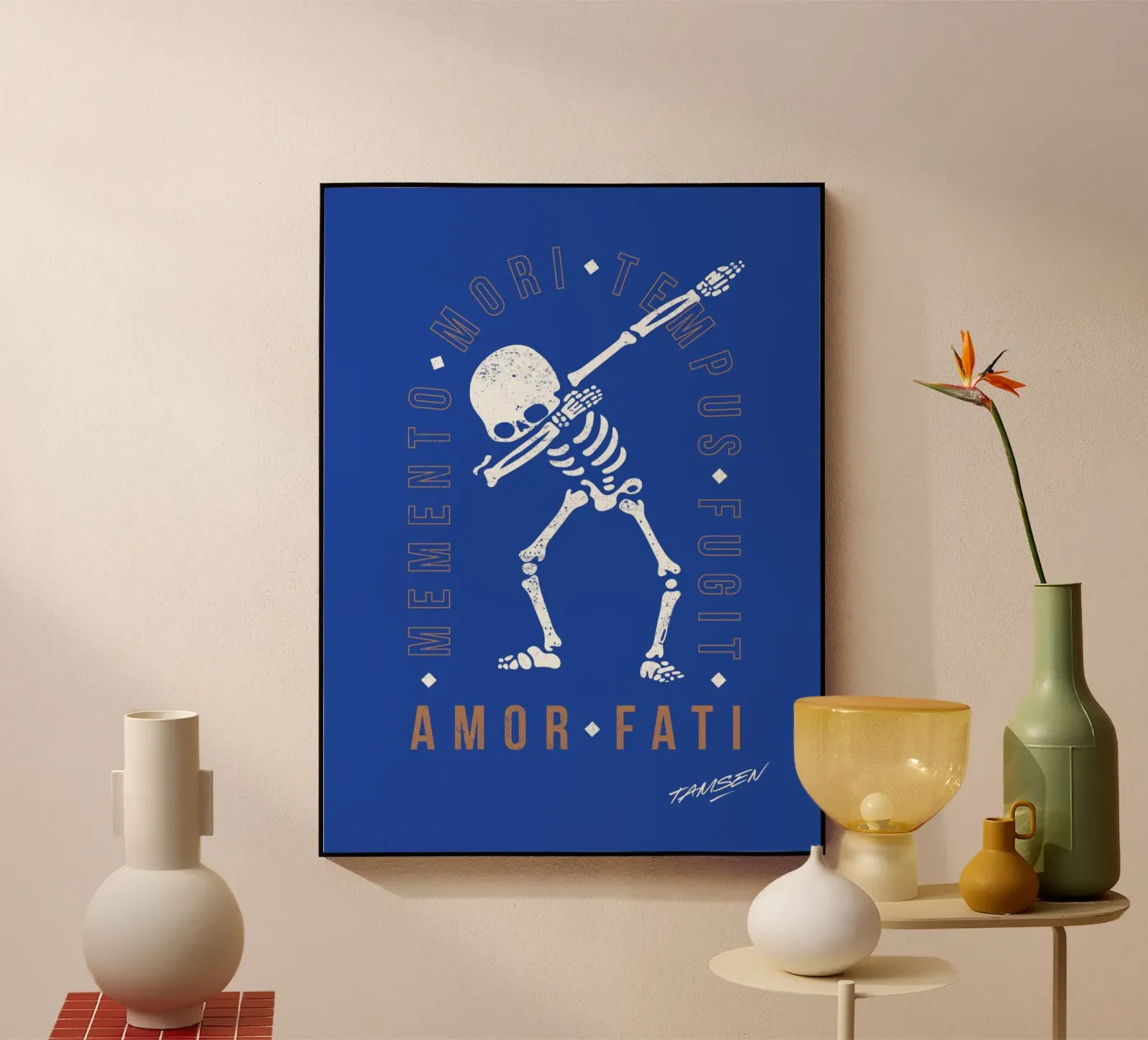 Tempus Fugit plexiglass da Tamsen Design