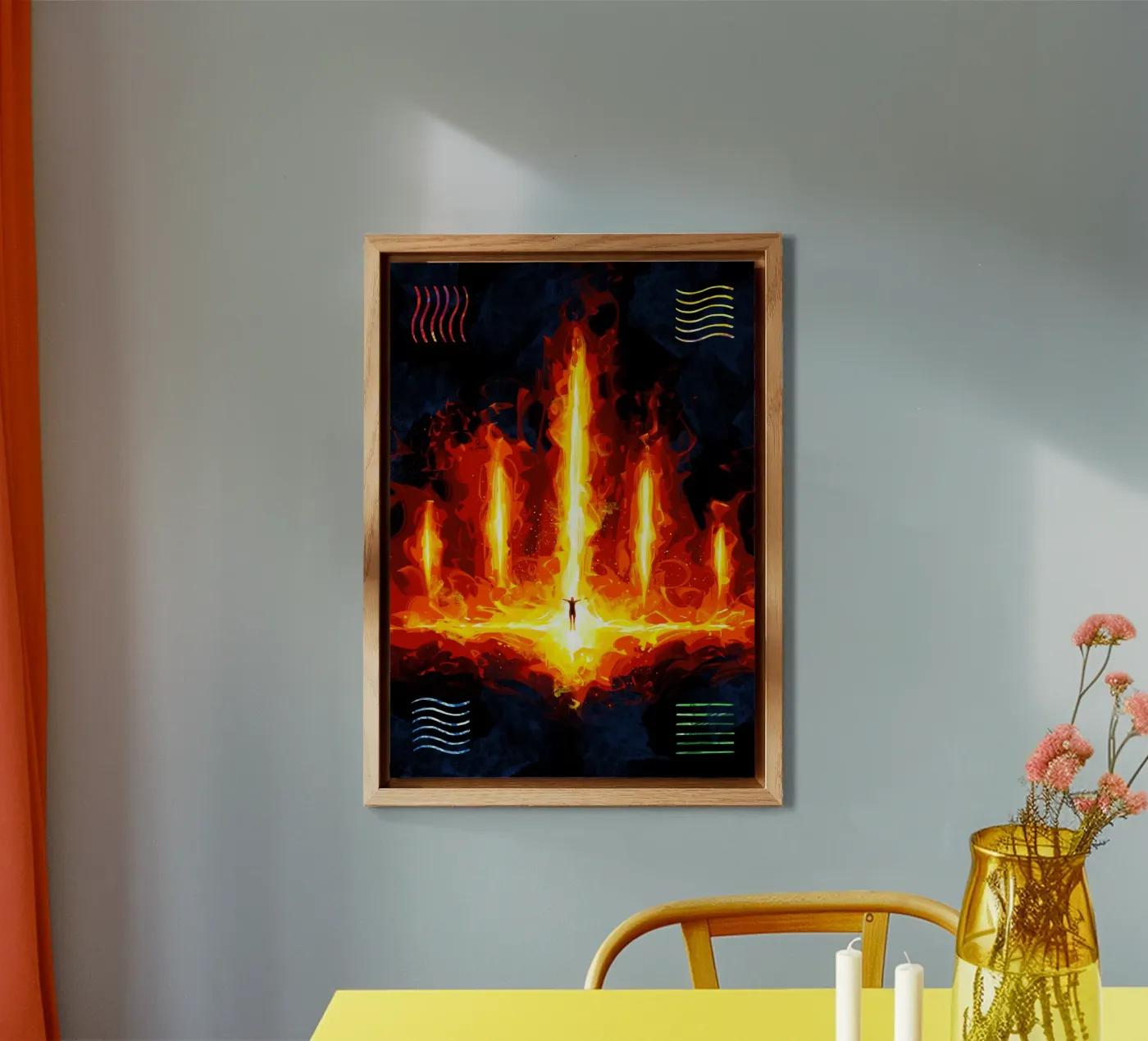 Fifth Element Fire pannello forex da nabakumov