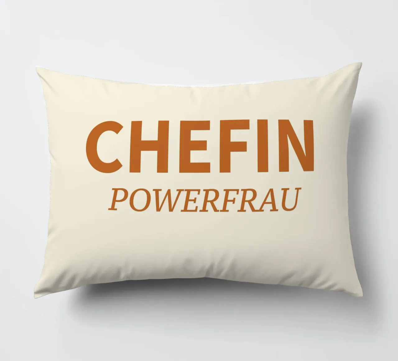 Testo Chefin powerfrau cuscino da gulsengunel