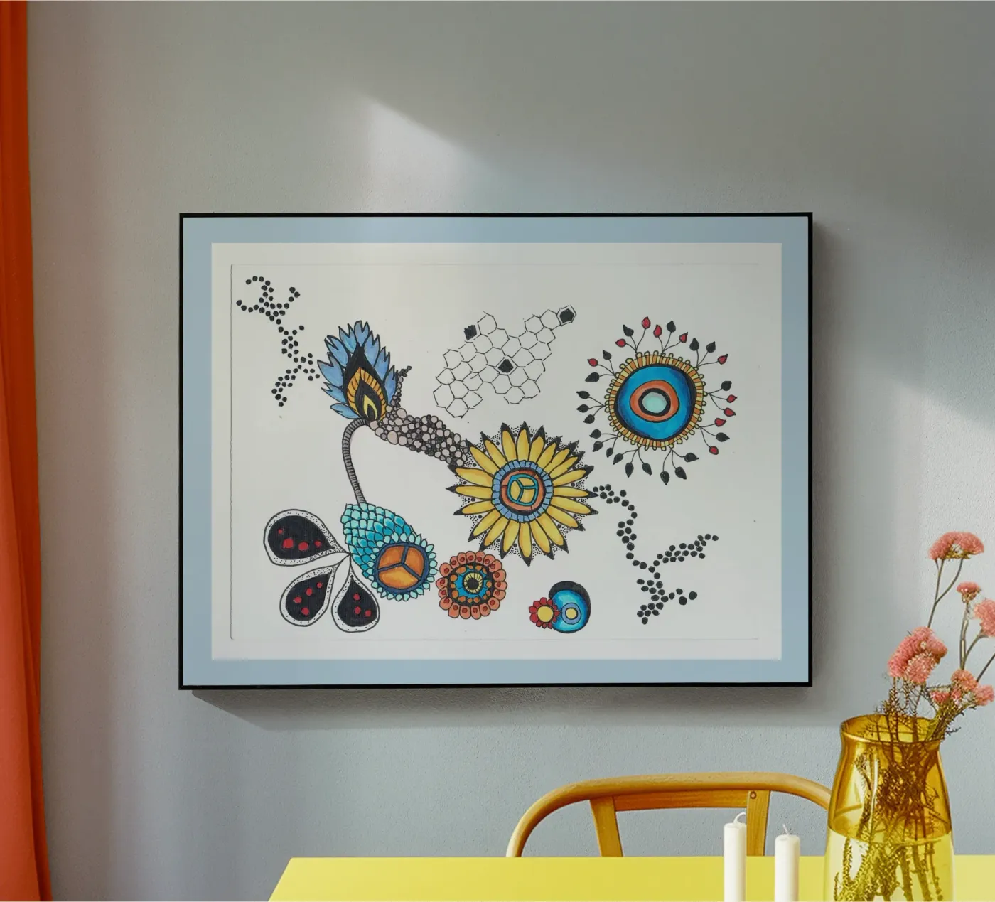 Somewhere else acrylic glass by sini-bini