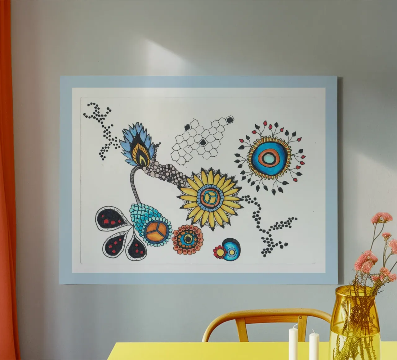 Somewhere else canvas van sini-bini