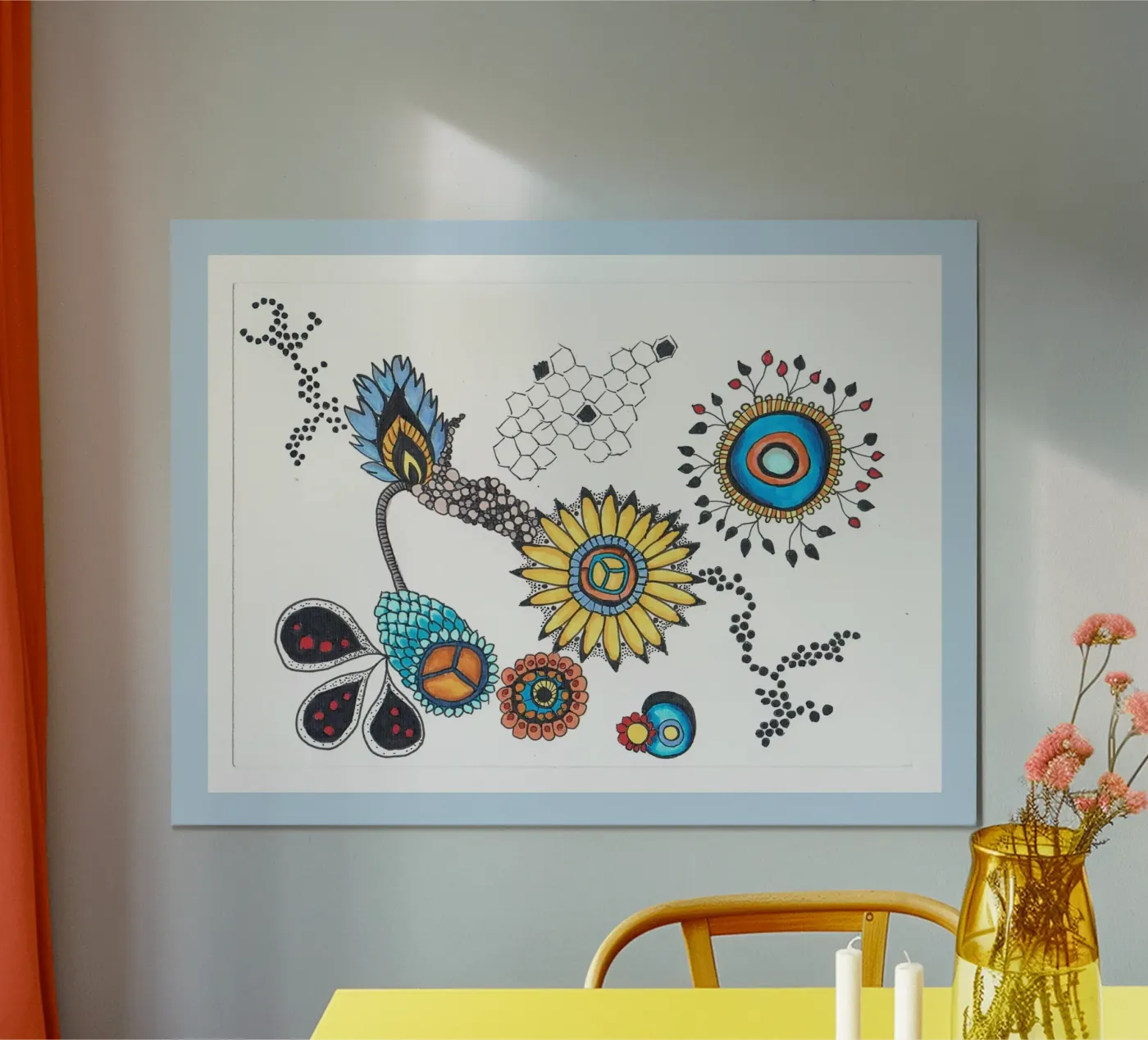 Somewhere else Poster von sini-bini