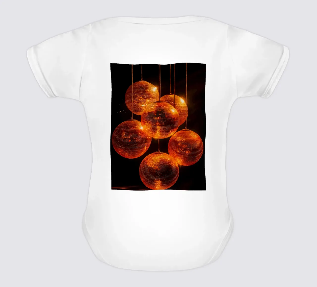 lampada a sfera da discoteca body neonato maniche corte da tamarind