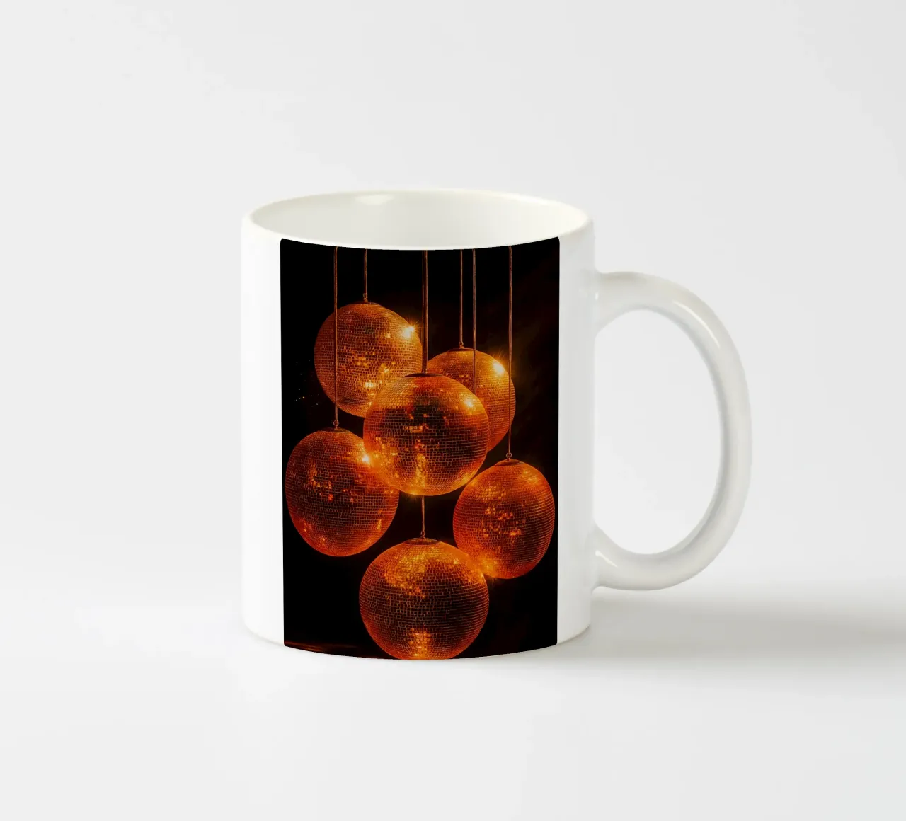 lampada a sfera da discoteca tazza in ceramica da tamarind