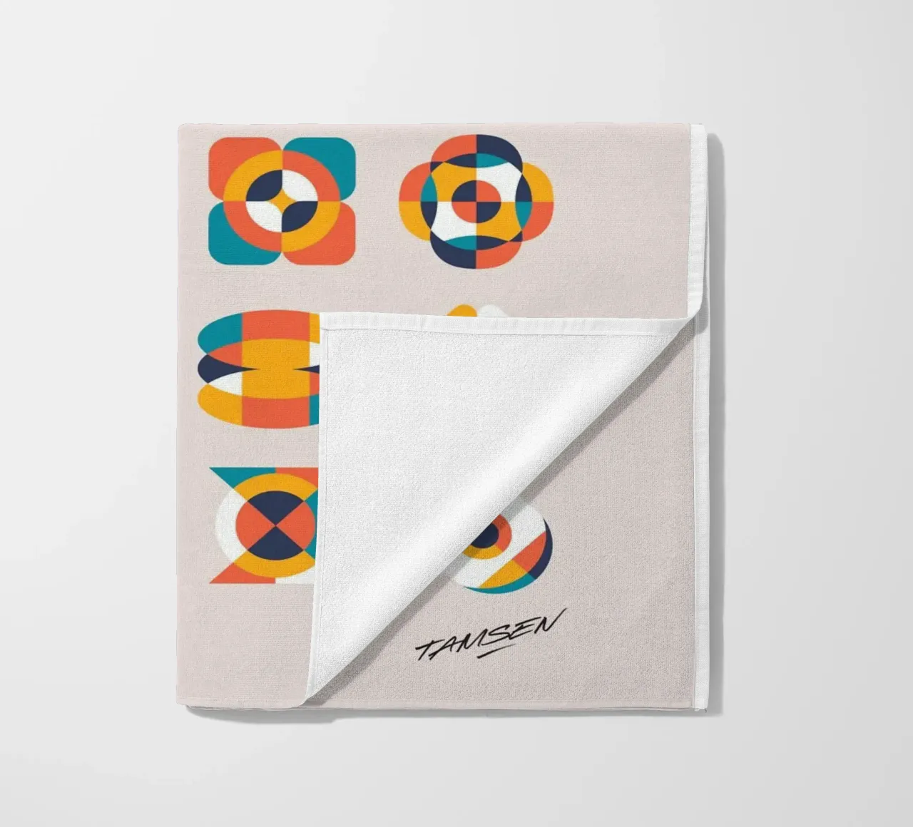 Geometrik Vintage telo mare da Tamsen Design