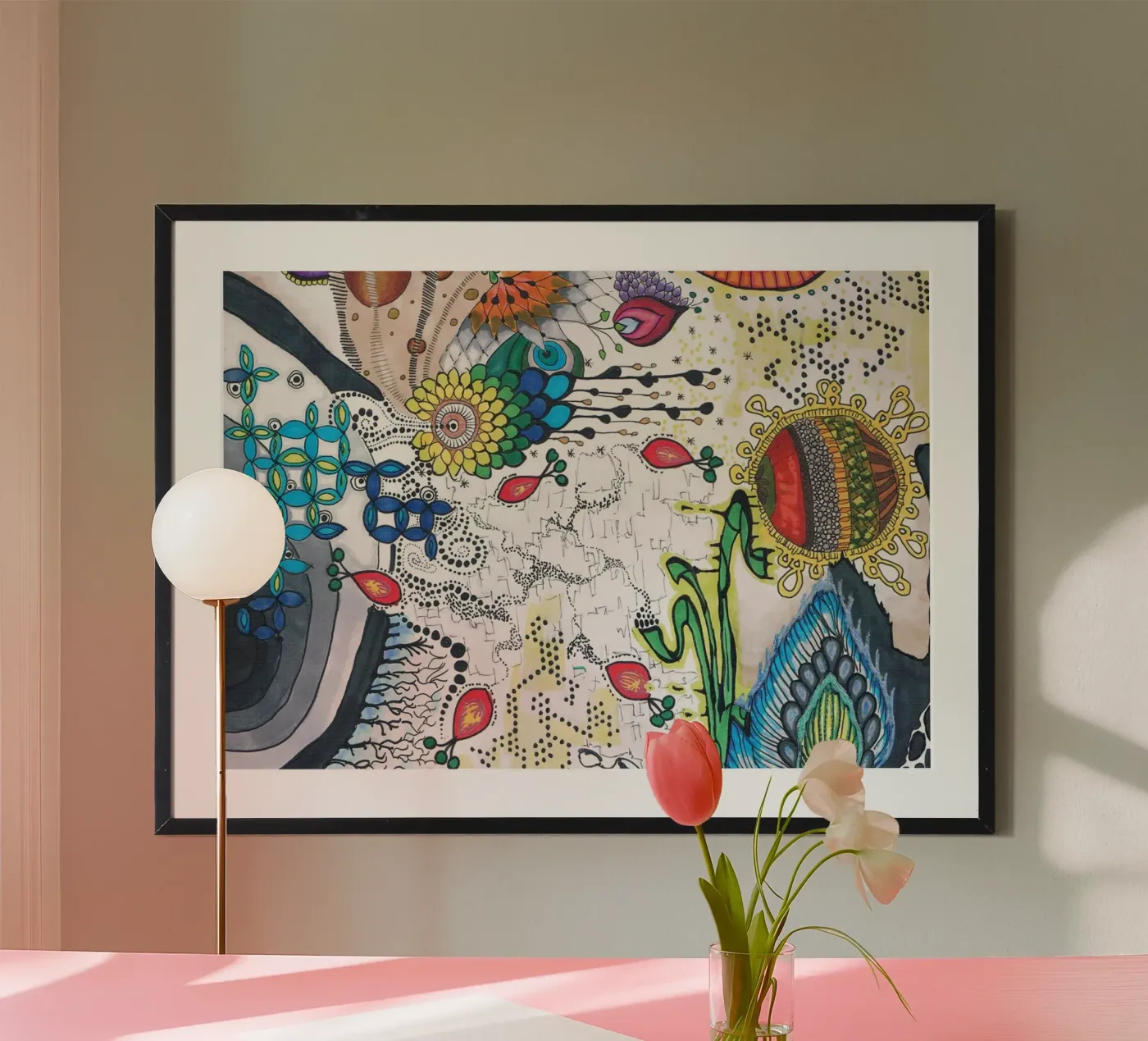 Somehow somewhere poster by sini-bini