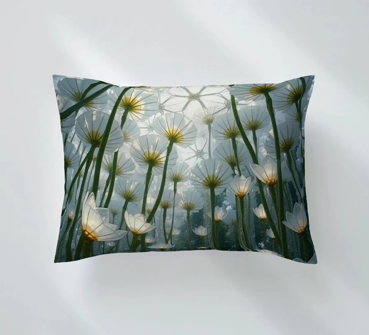 Luminari radiosi: Uno sguardo abbagliante cuscino da Artistic-shop