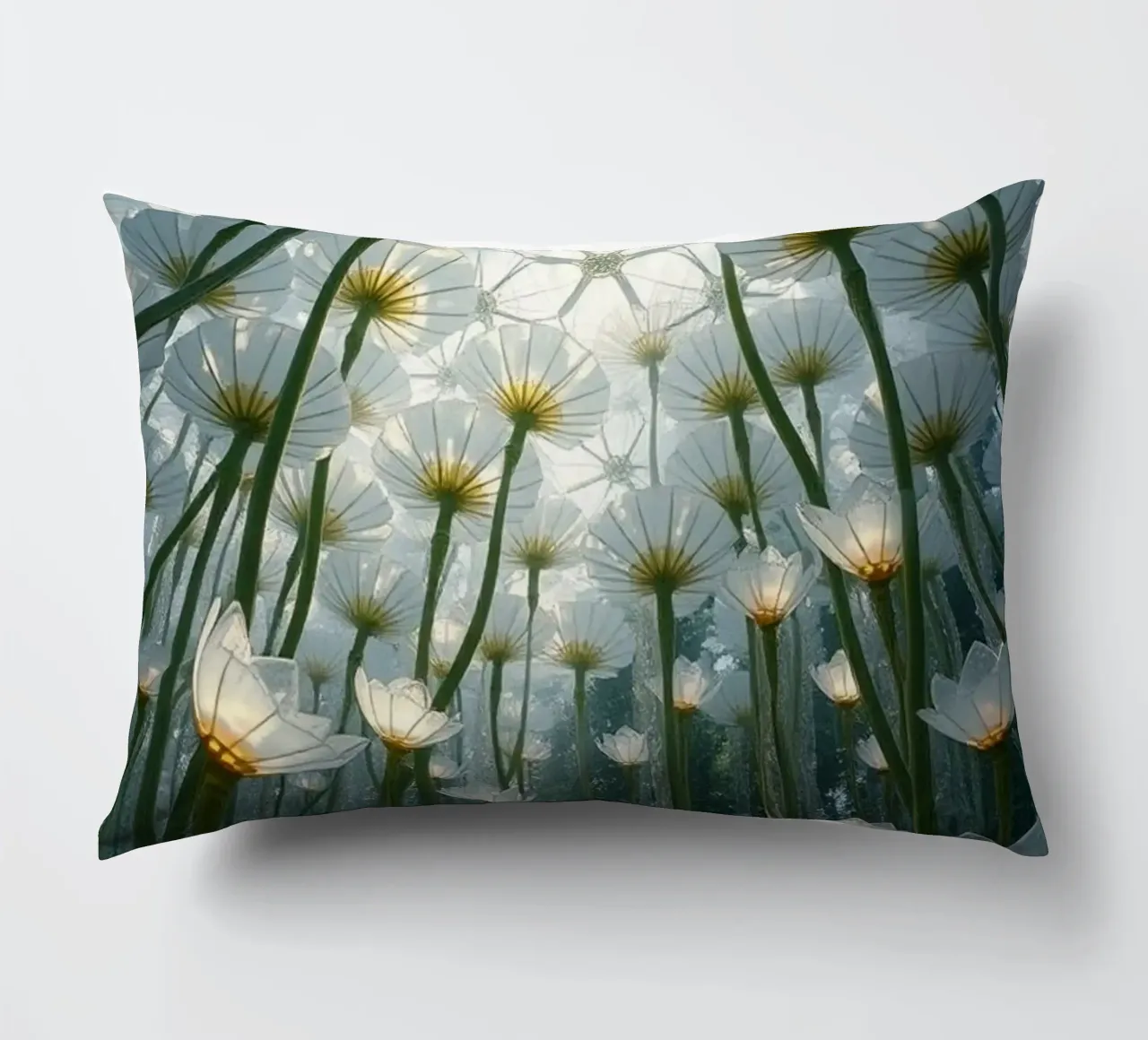 Luminari radiosi: Uno sguardo abbagliante cuscino da Artistic-shop