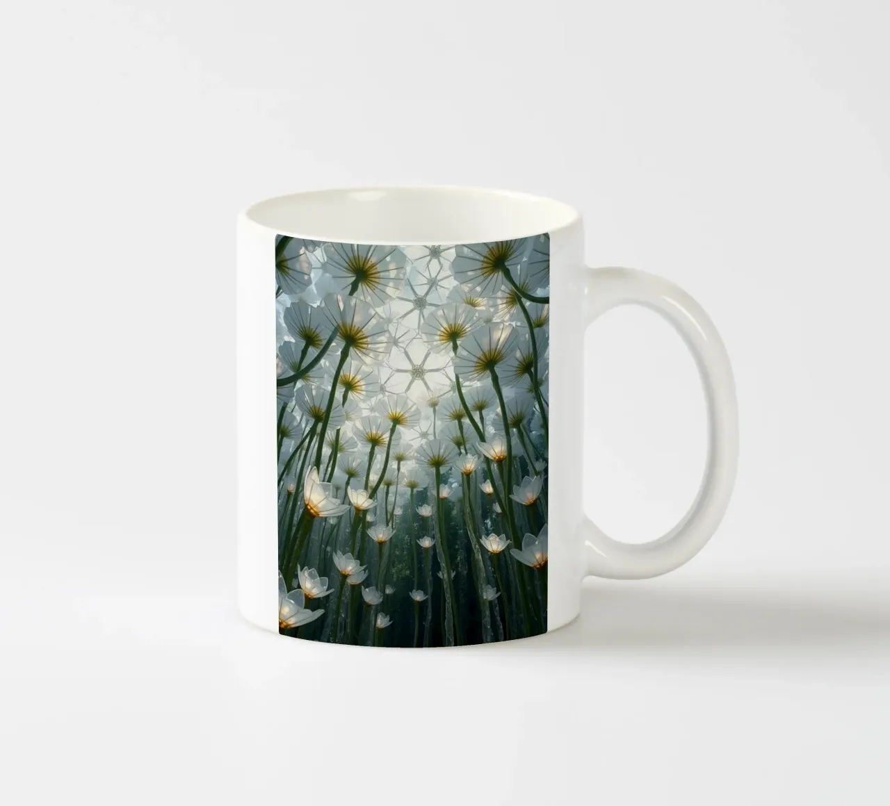 Luminari radiosi: Uno sguardo abbagliante tazza in ceramica da Artistic-shop