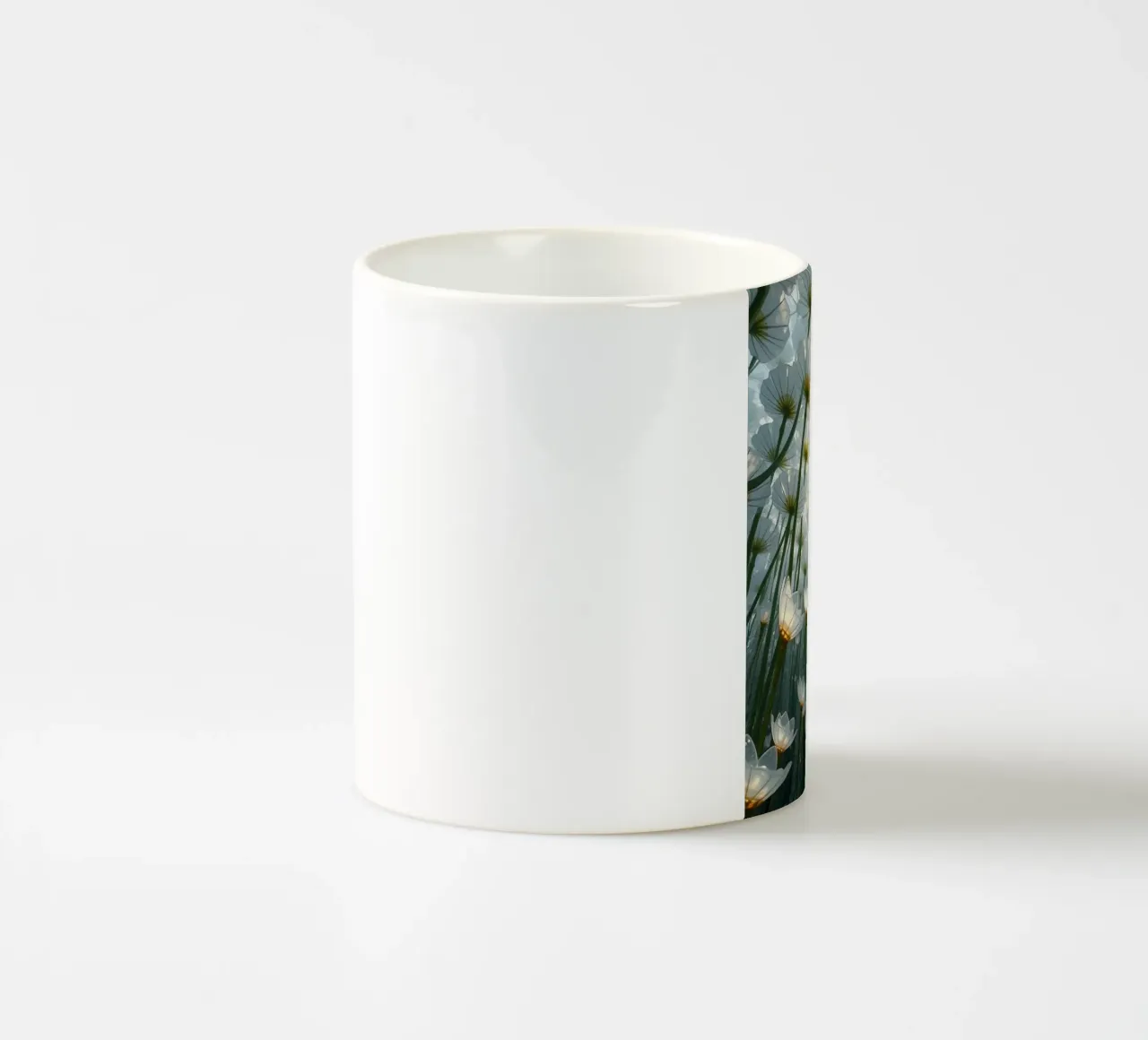 Luminari radiosi: Uno sguardo abbagliante tazza in ceramica da Artistic-shop