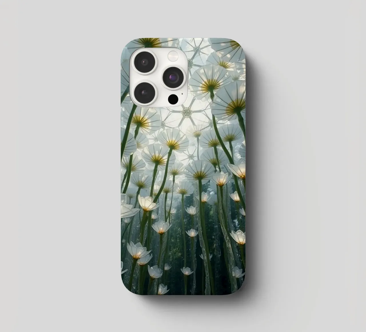 Luminari radiosi: Uno sguardo abbagliante cover iphone da Artistic-shop