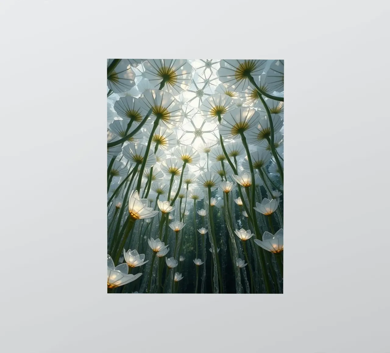 Luminari radiosi: Uno sguardo abbagliante adesivo da Artistic-shop