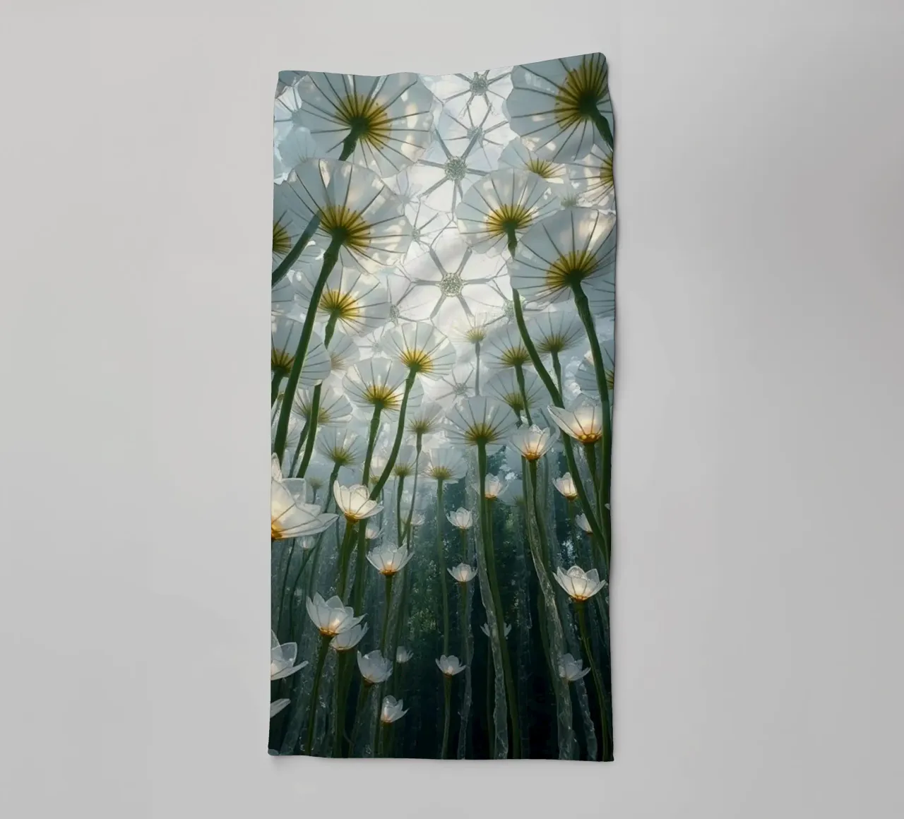 Luminaires rayonnants : Un regard éblouissant serviette de bain de Artistic-shop