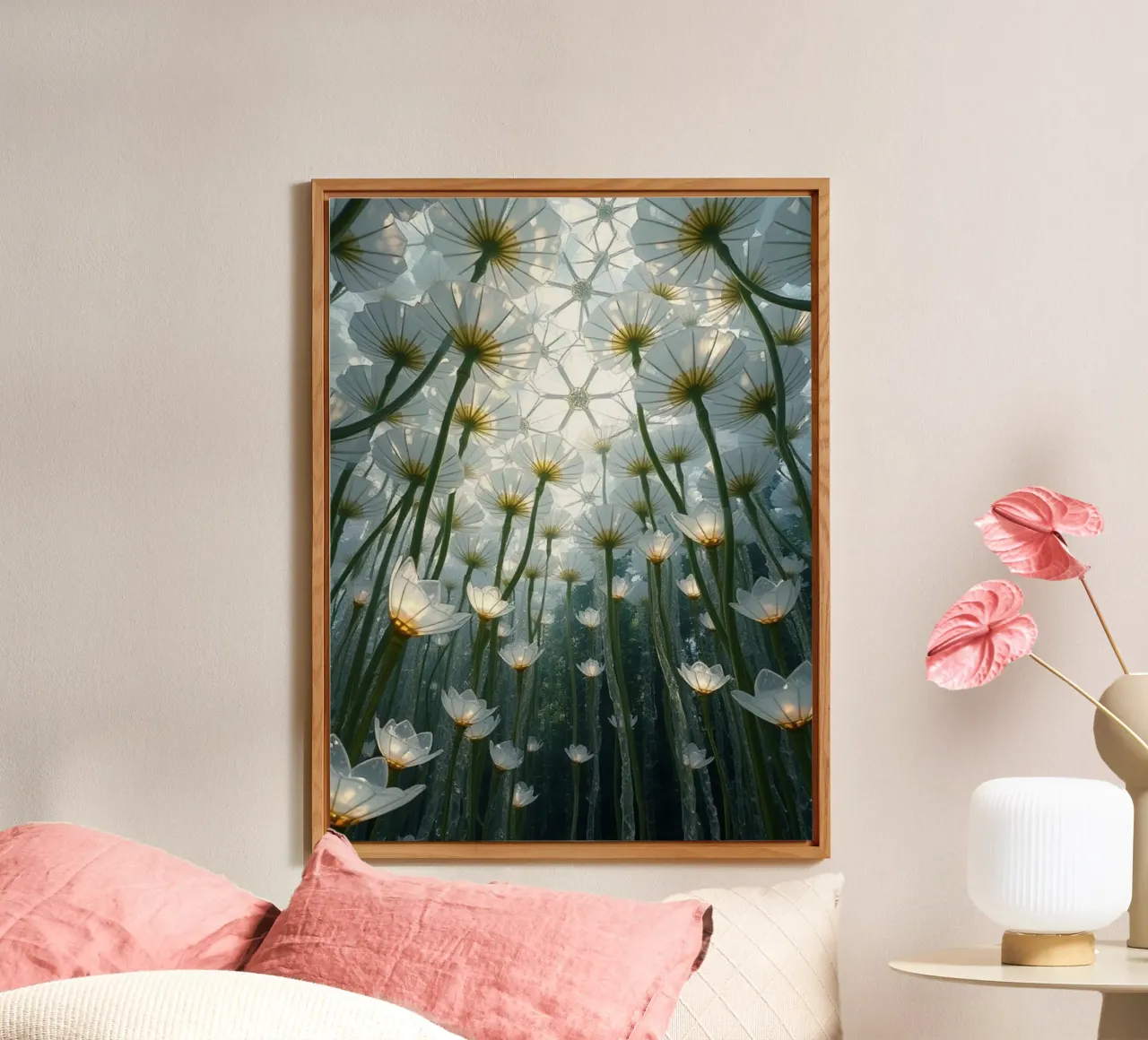 Luminari radiosi: Uno sguardo abbagliante alluminio dibond da Artistic-shop