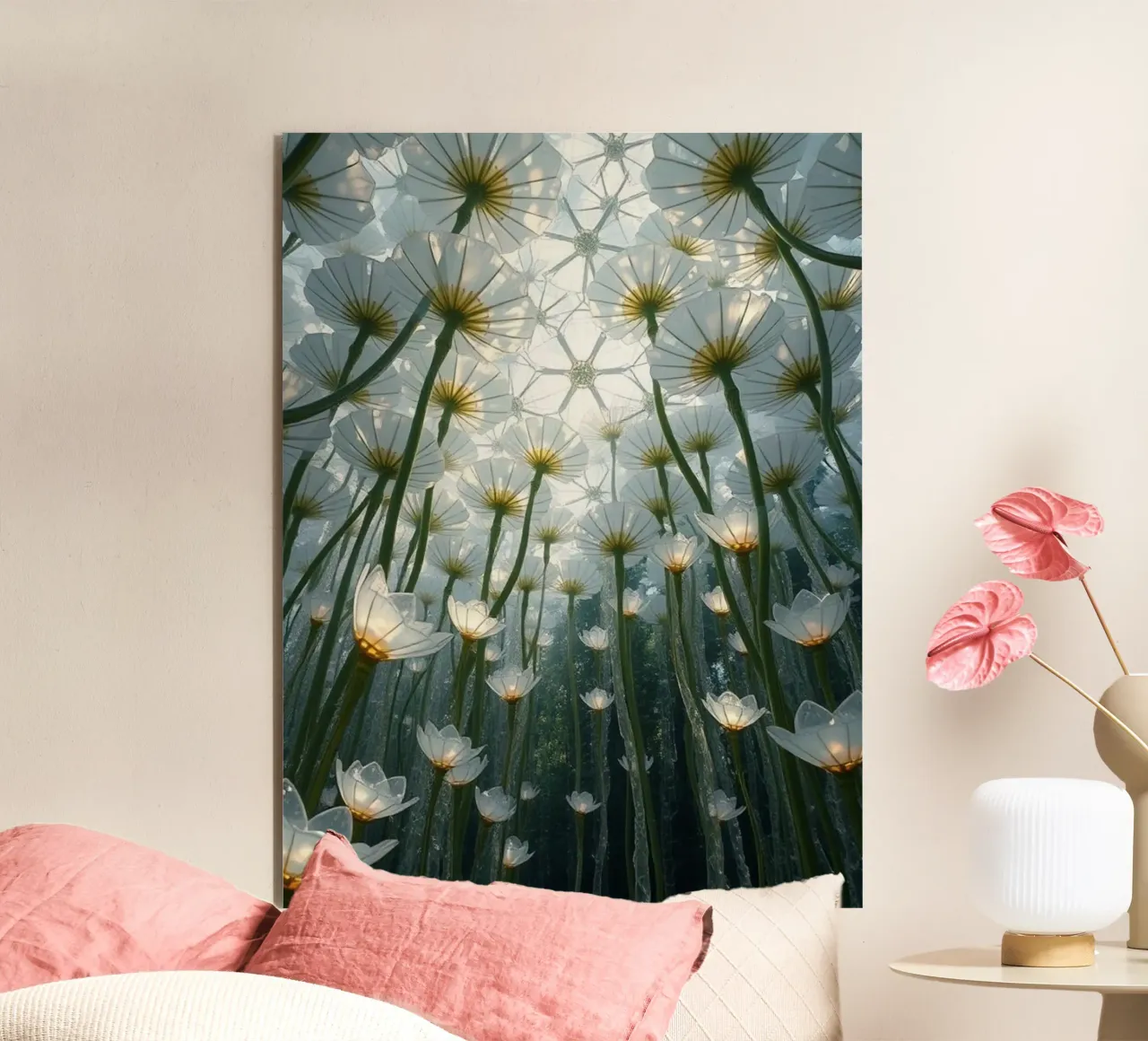 Luminari radiosi: Uno sguardo abbagliante alluminio dibond da Artistic-shop