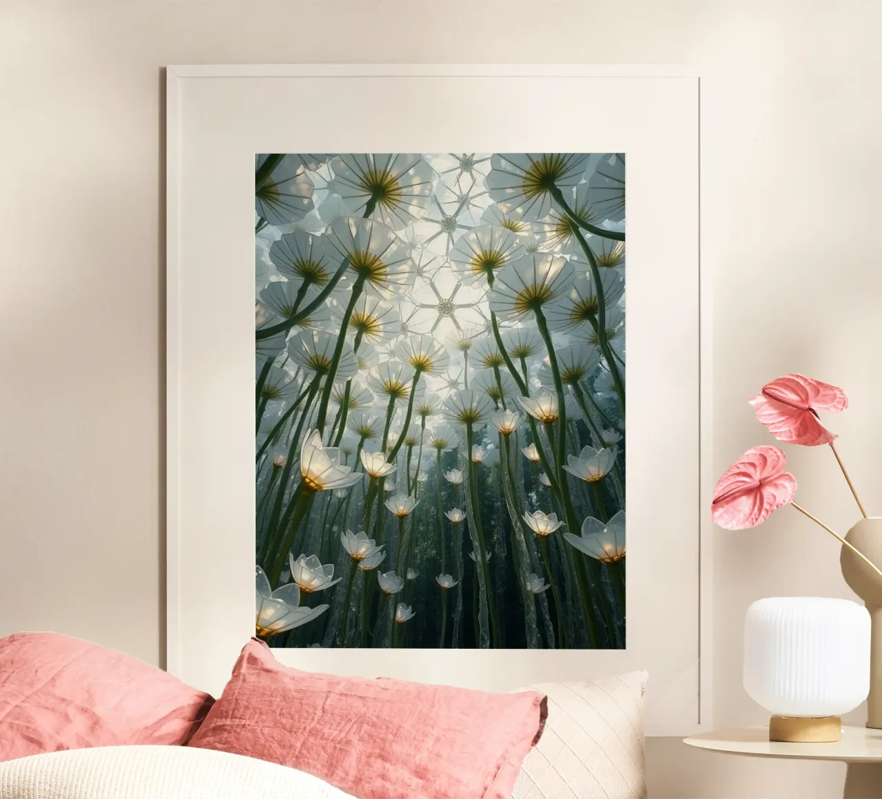 Luminari radiosi: Uno sguardo abbagliante poster da Artistic-shop