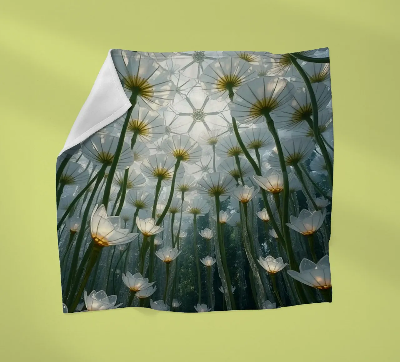 Luminari radiosi: Uno sguardo abbagliante coperta in pile da Artistic-shop